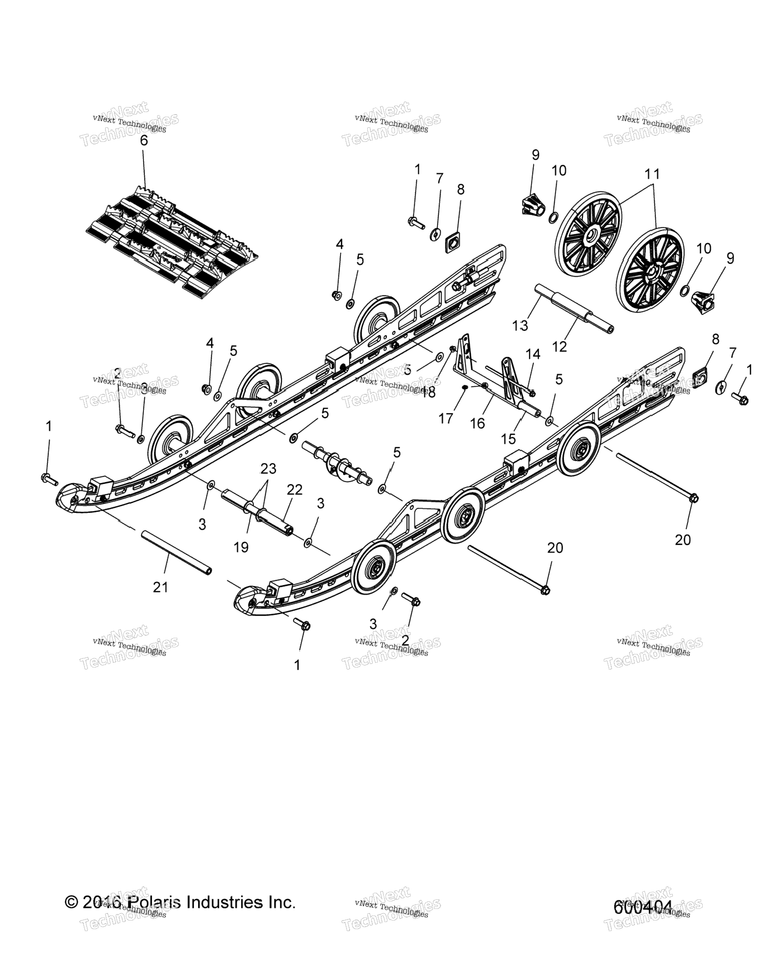 Suspension, Rear & Track