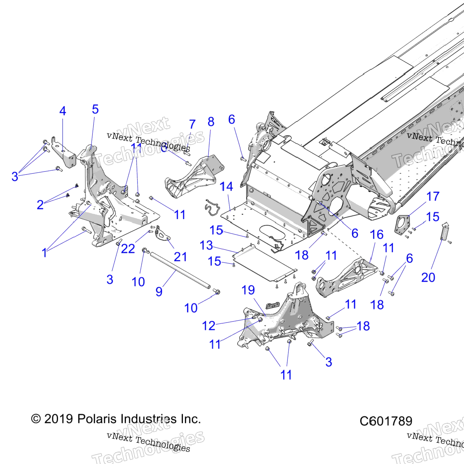 Chassis, Bulkhead Asm