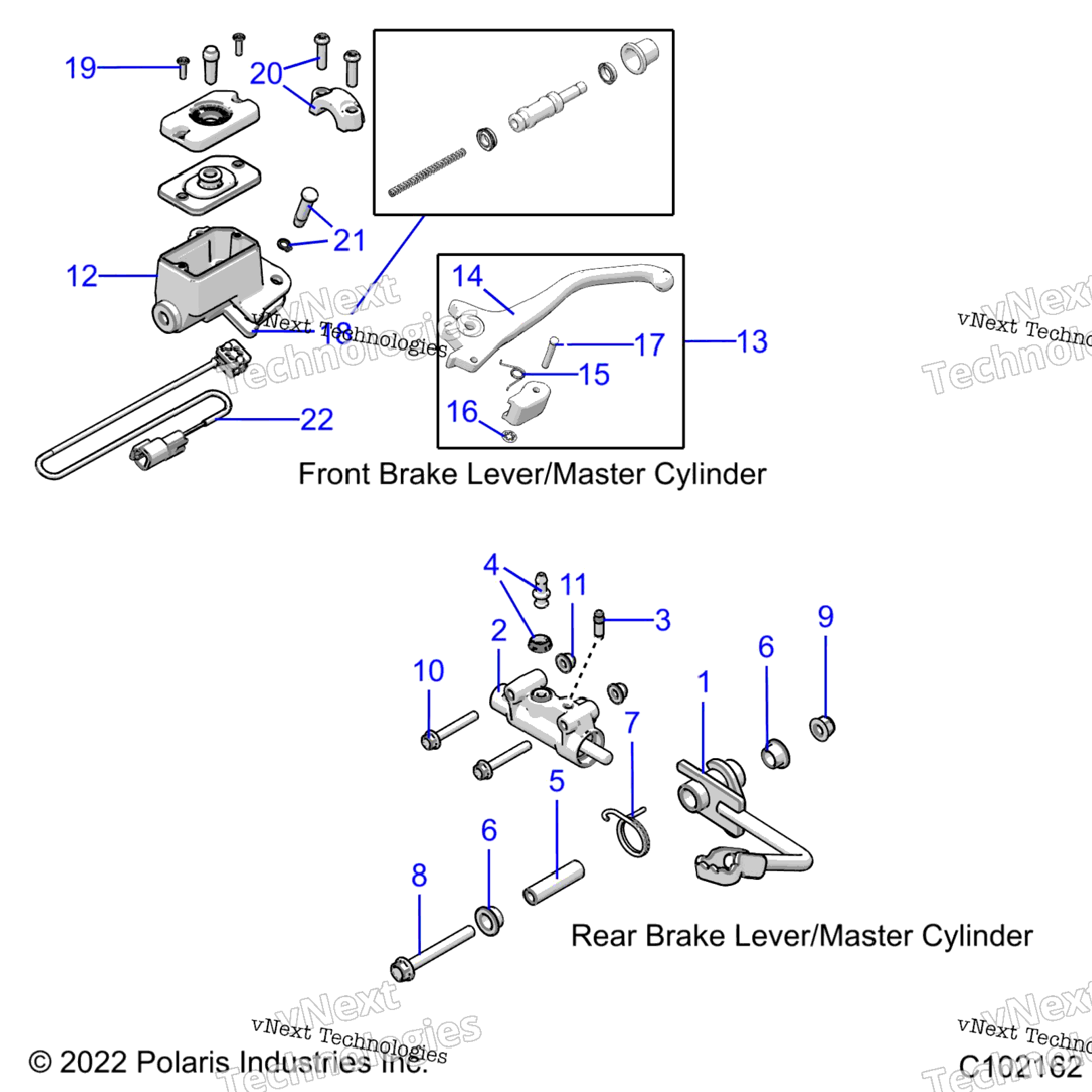 Brakes, Brake Levers & Master Cylinders A23hbbo7b3B7