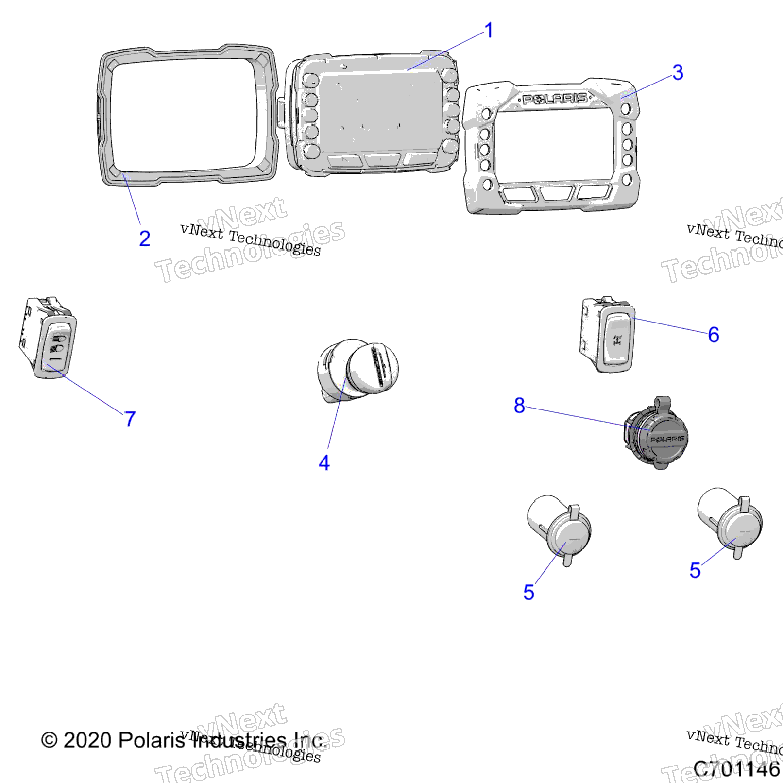 Electrical, Dash Instruments