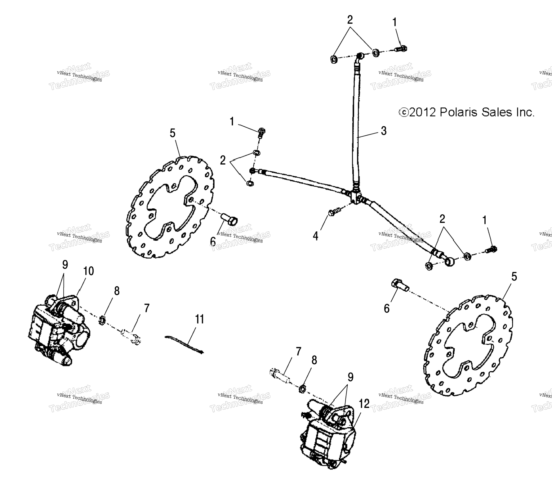 Brakes, Front Ca4