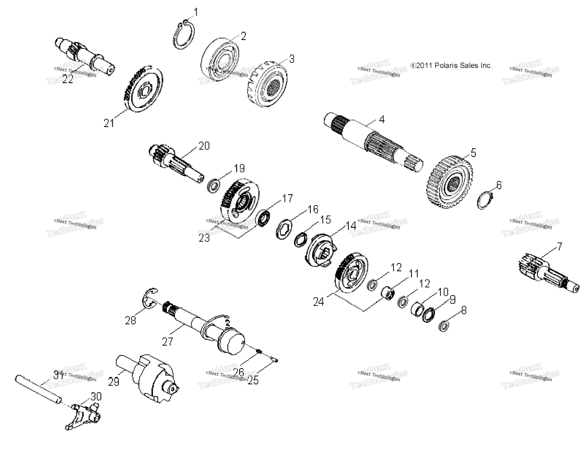 Drive Train, Transmission Ca4