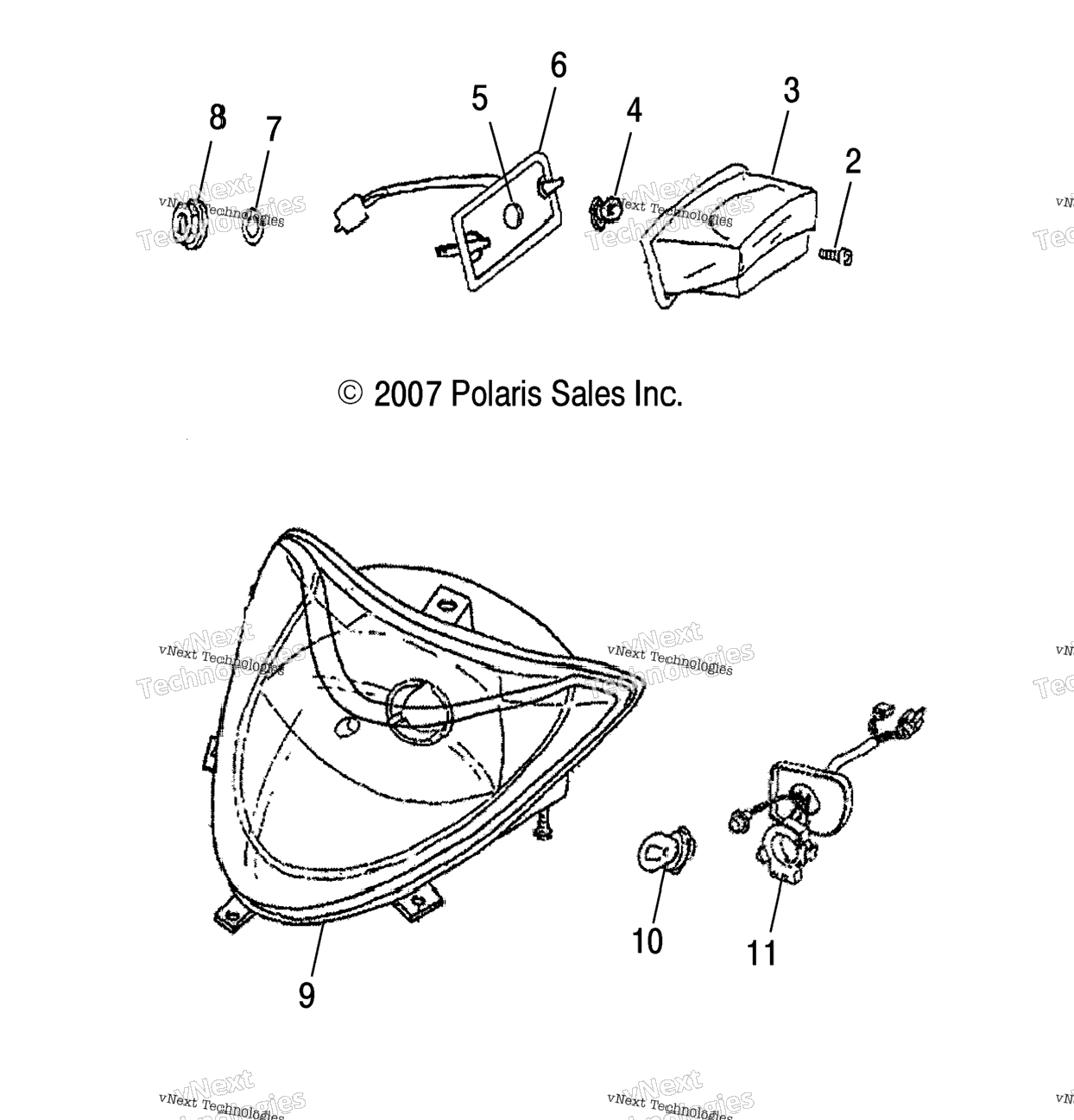 Electrical, Headlight & Taillight Ca4