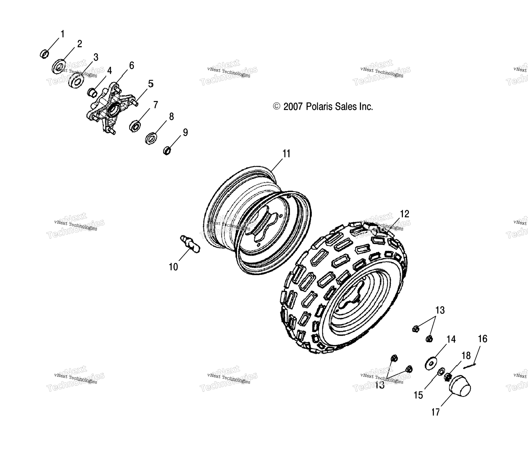 Wheels, Front Ca4