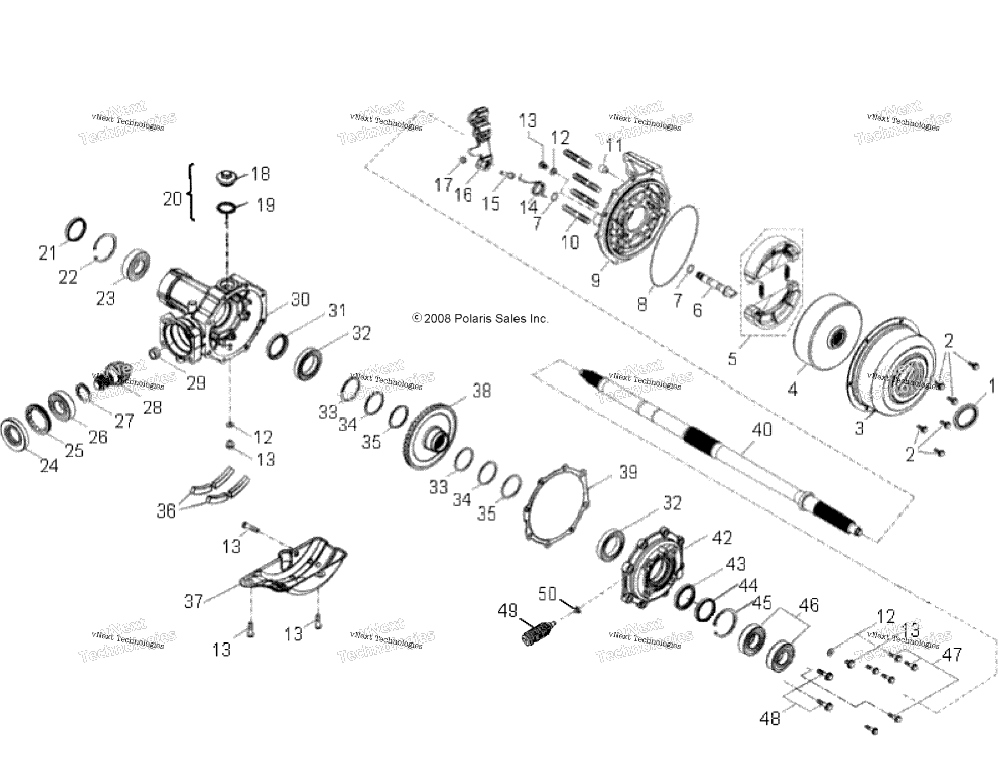 Wheels, Rear Axle Ca4