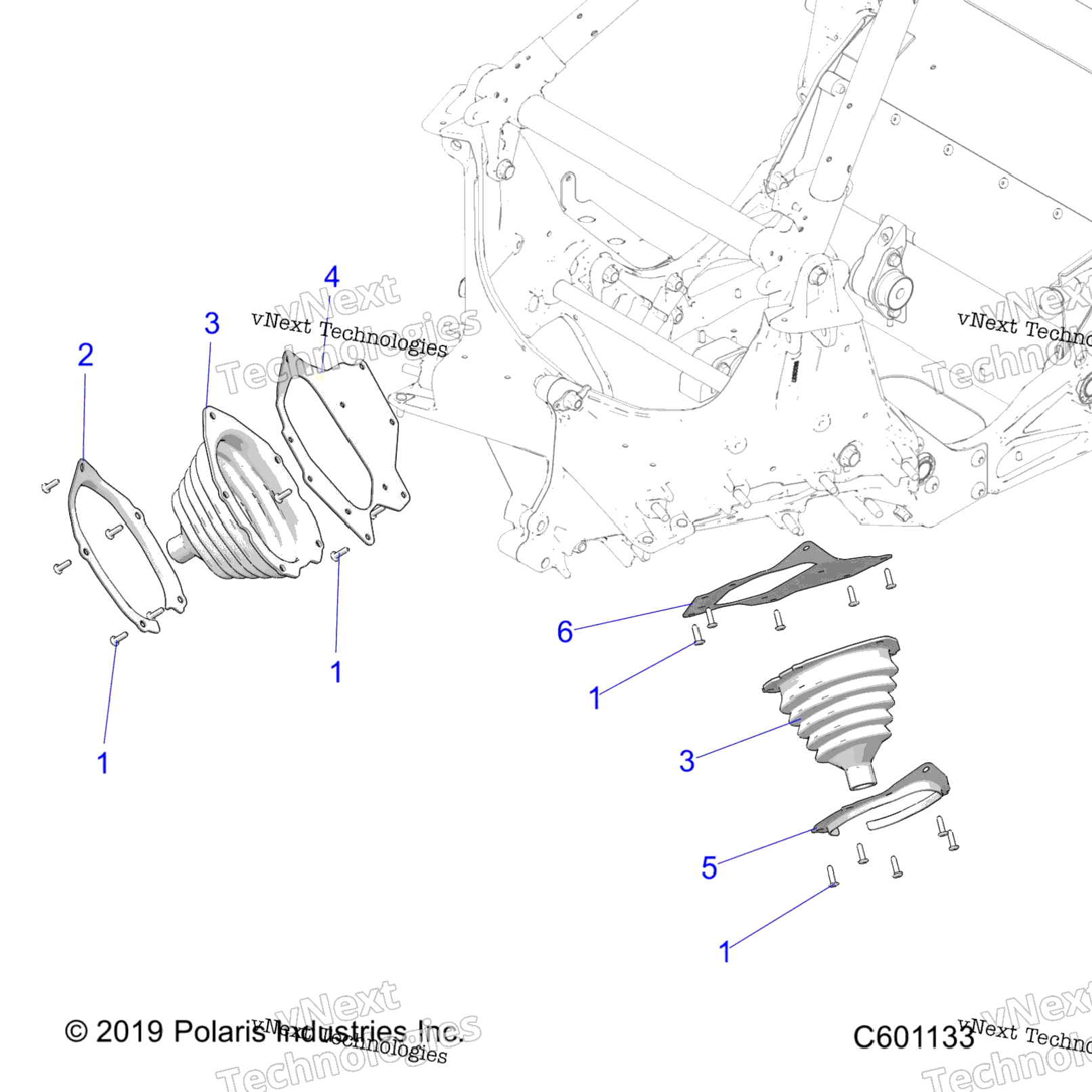 Chassis, Tie Rod Boot Asm