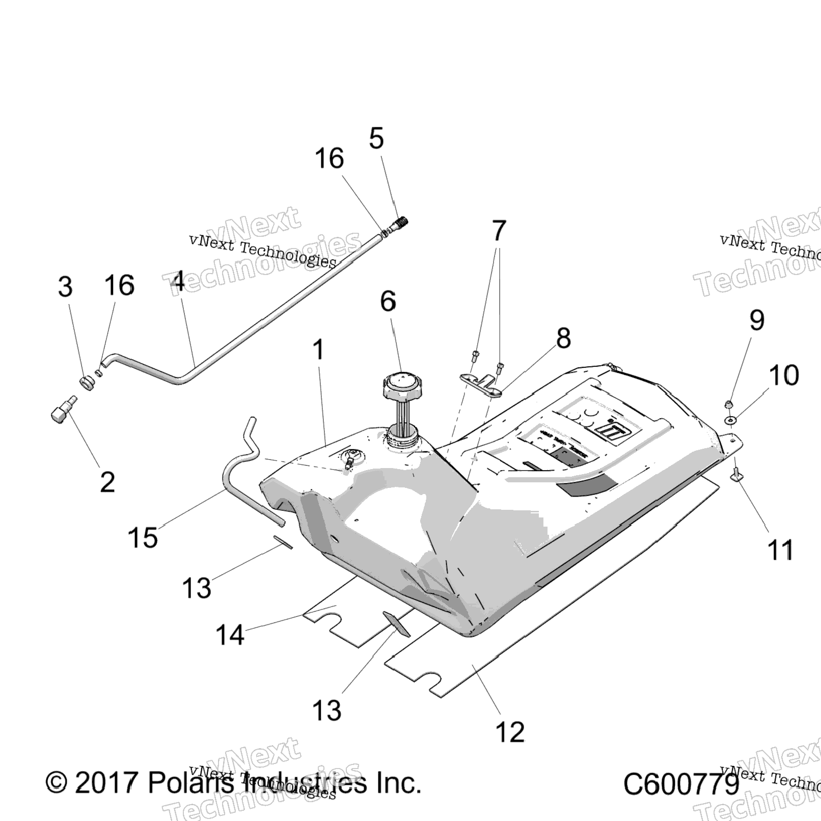 Fuel System, Fuel Tank Asm