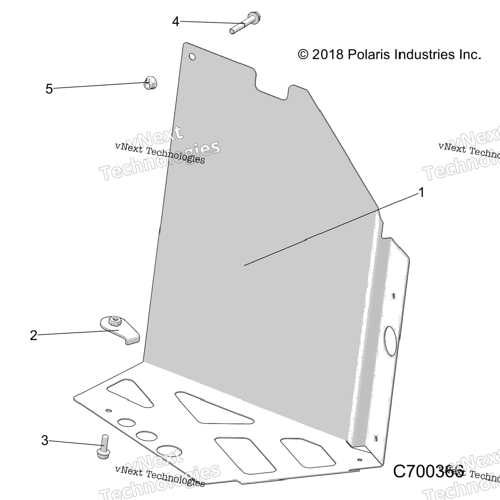 Body, Mud Cover Rear