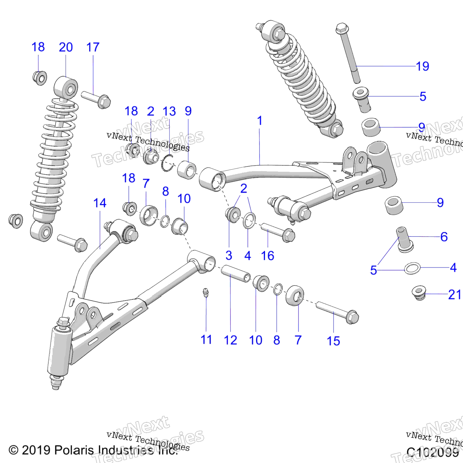 Suspension, Front