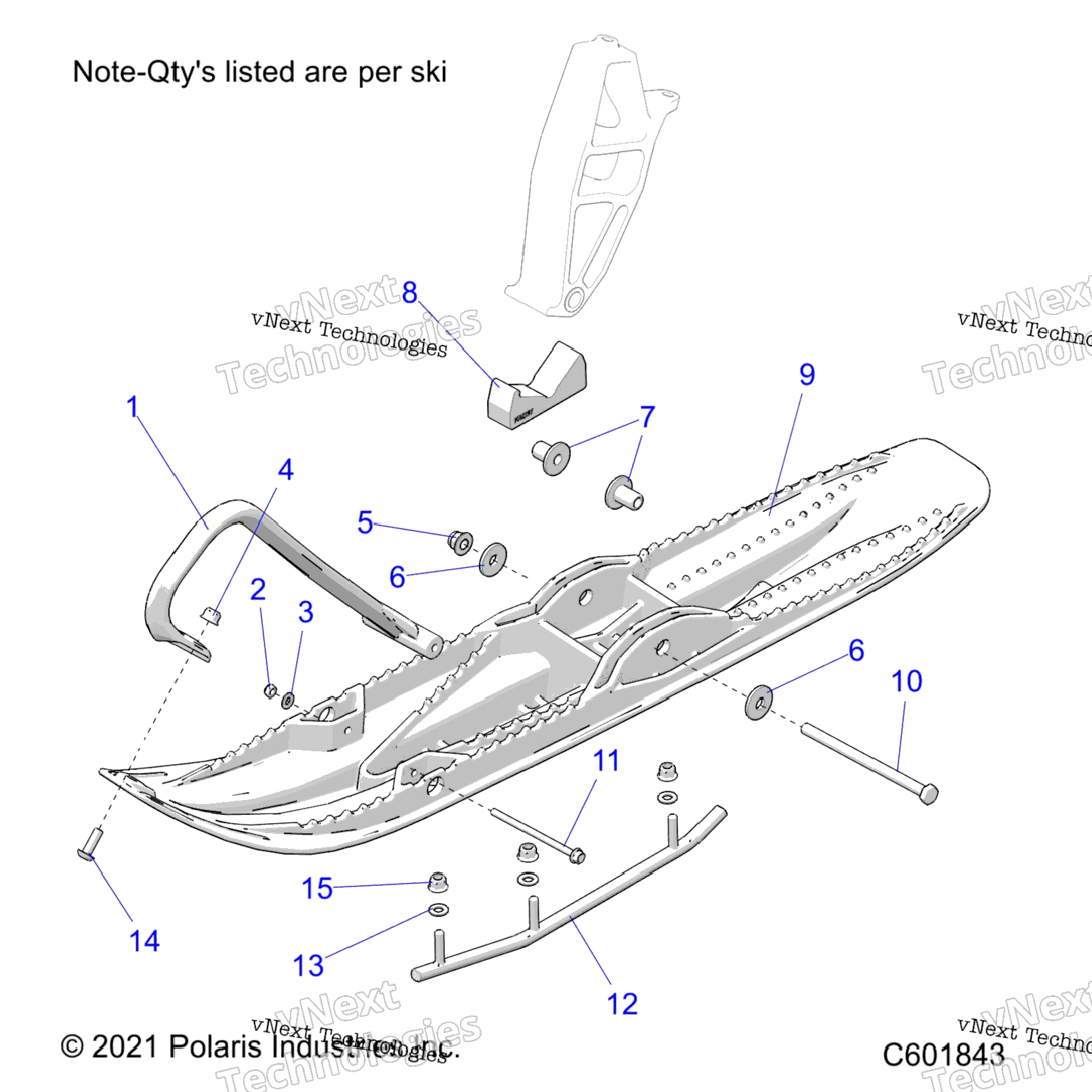 Steering, Ski Asm, North Edition S22ced5tsu