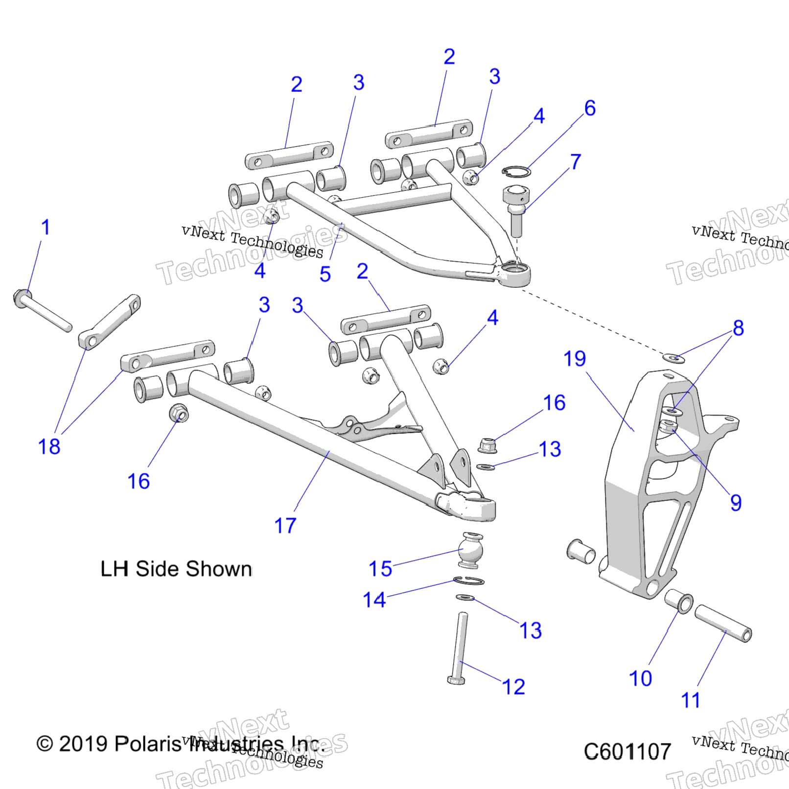 Suspension, Control Arms & Spindle