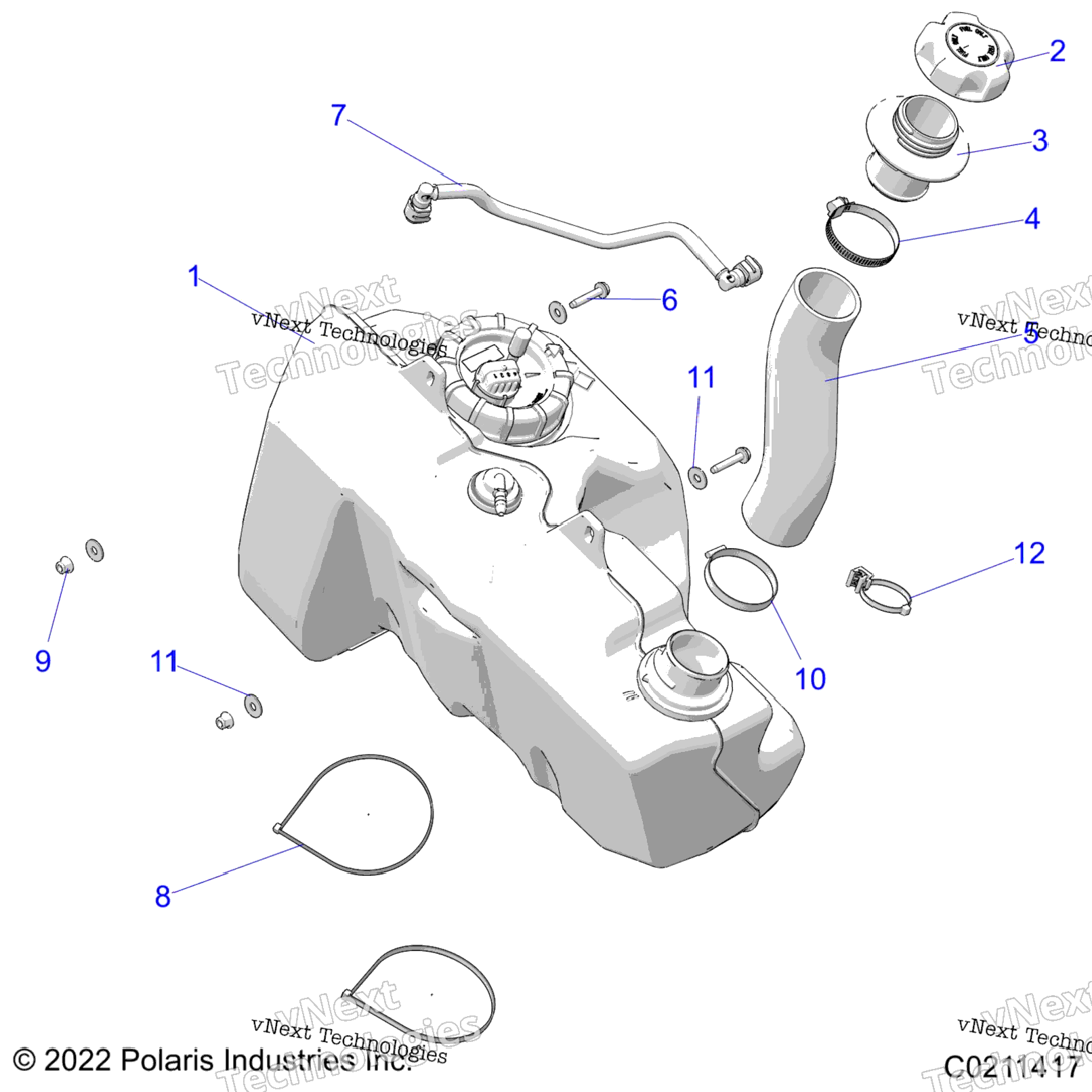 Fuel System, Fuel Tank