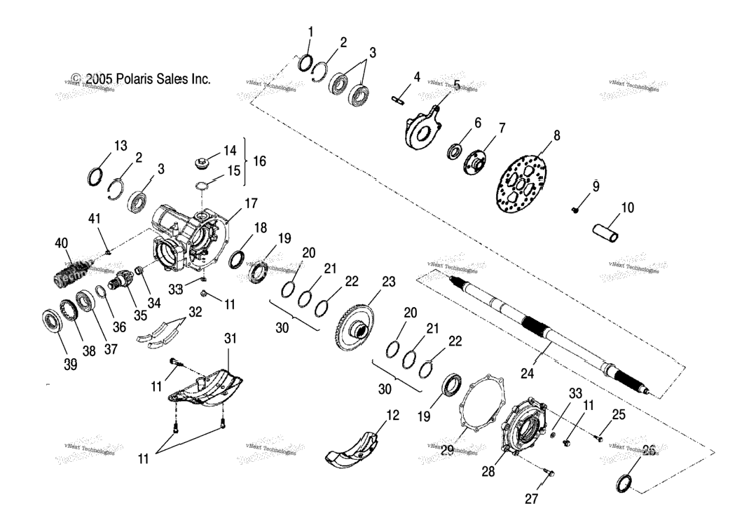 Wheels, Rear Axle