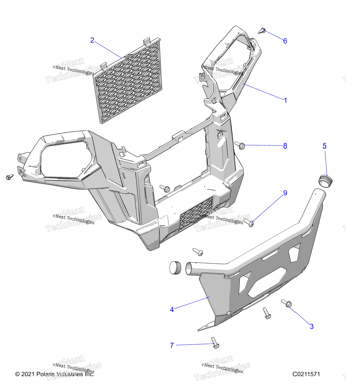 Body, Front Bumper A23sge95fnS95cnS95fn