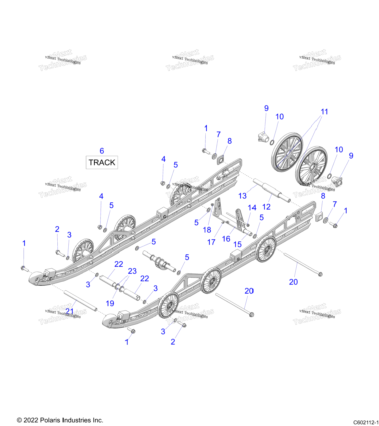 Suspension, Rear & Track