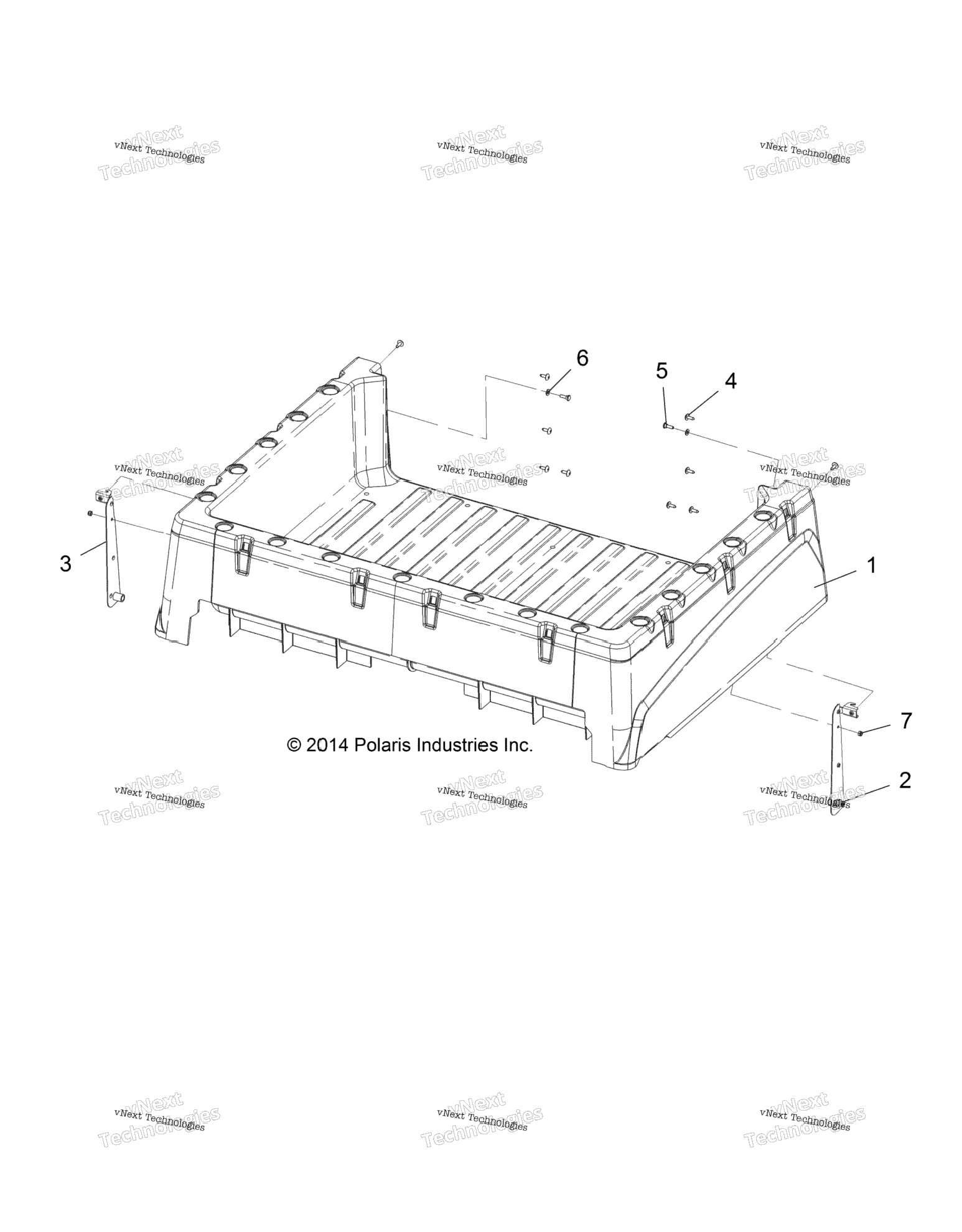 Body, Box Asm