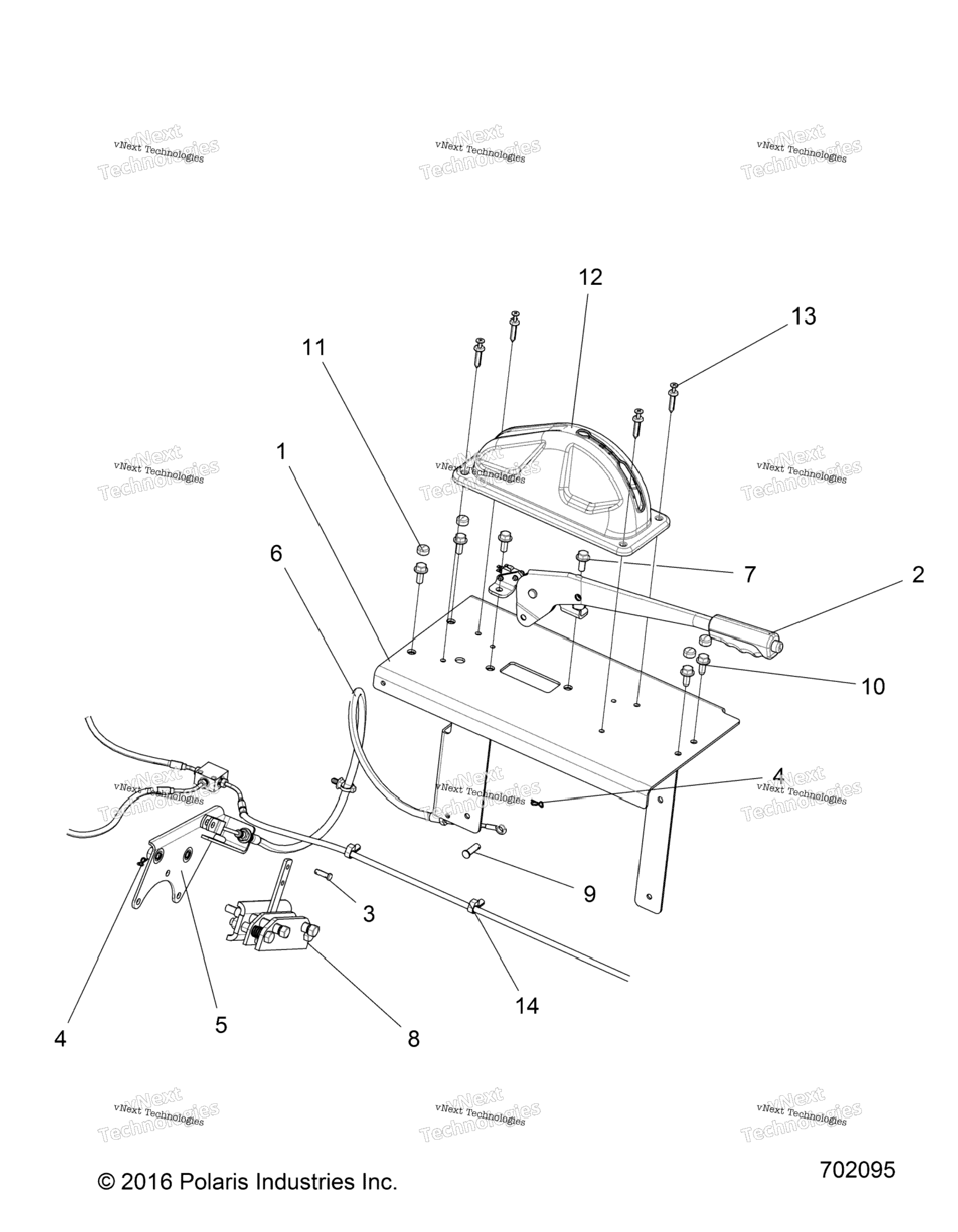 Brakes, Park Brake Asm