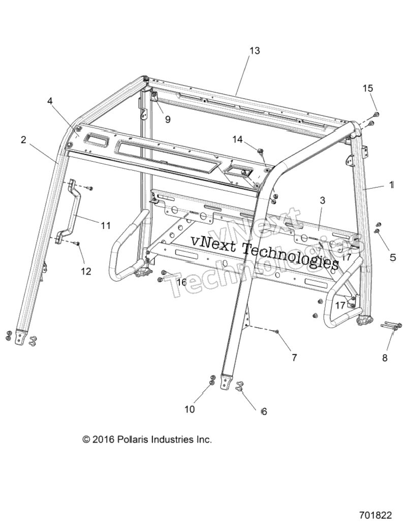 Chassis, Cab Frame