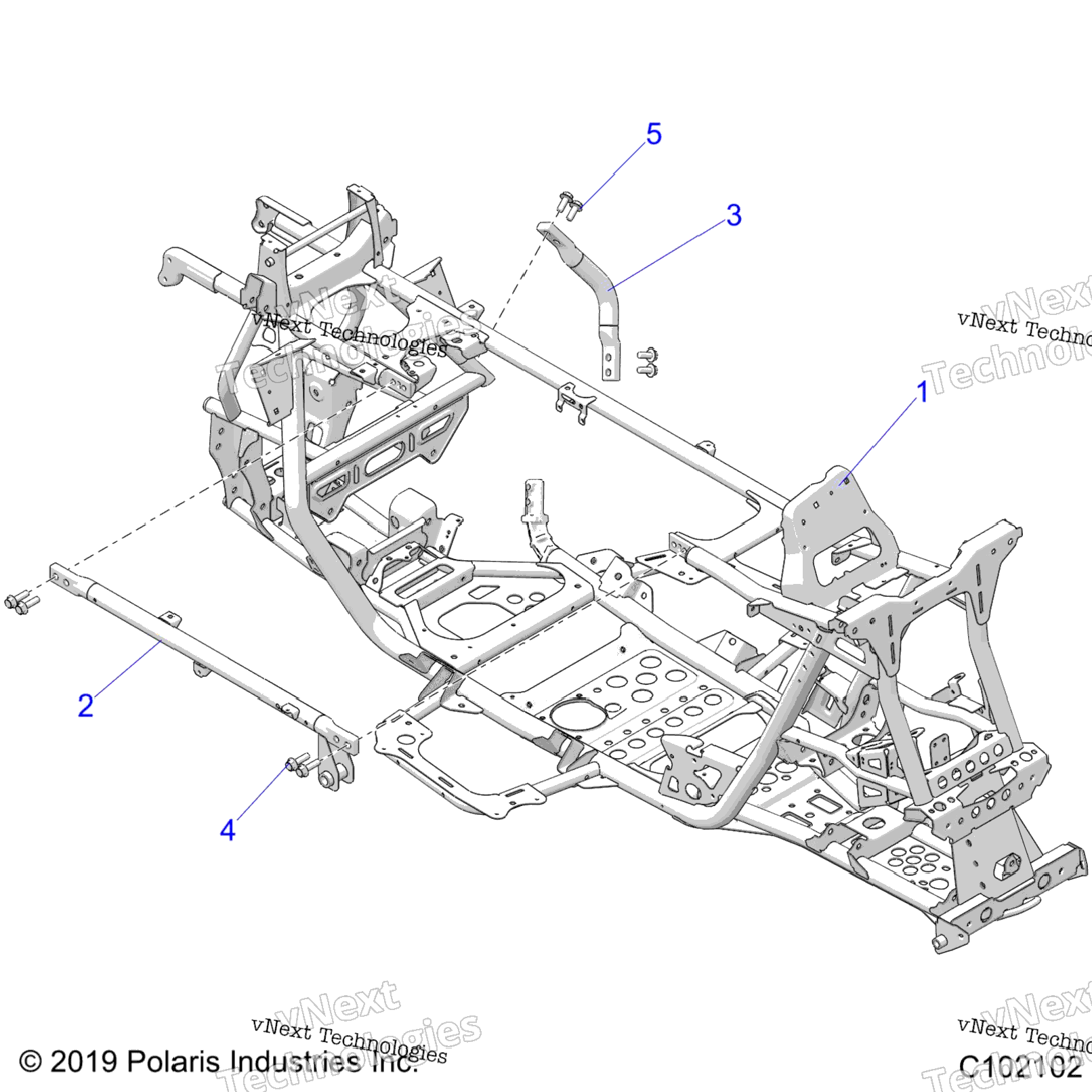 Chassis, Main Frame A23sge95fnS95cnS95fn