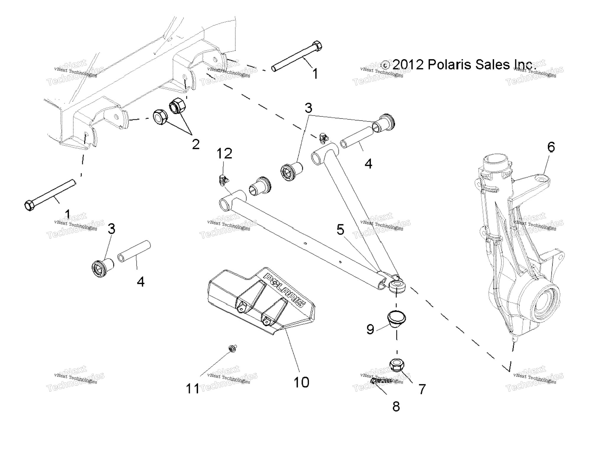 Suspension, Aarm An Strut Mounting