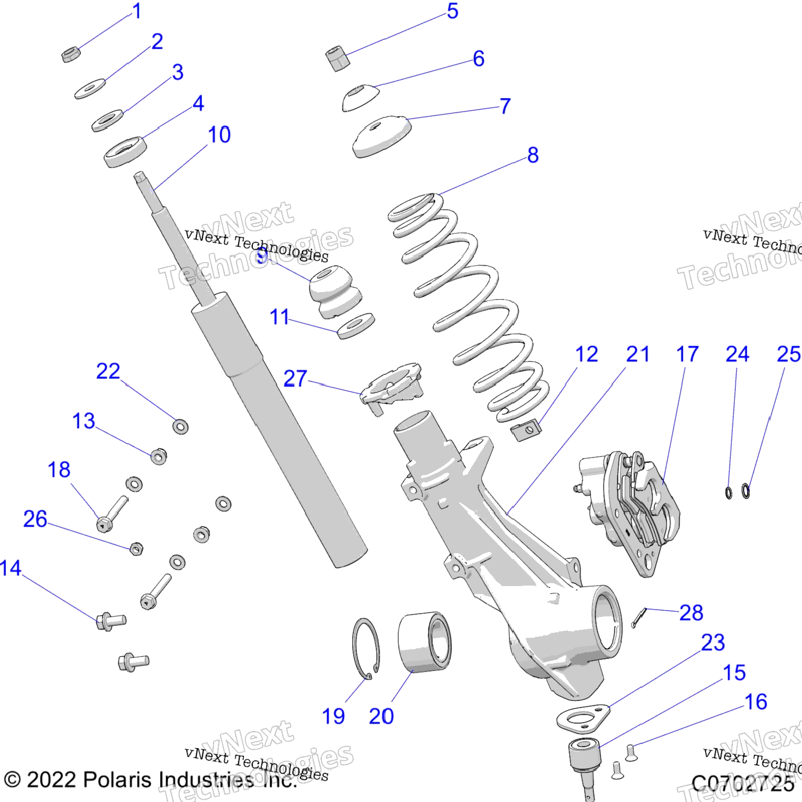 Suspension, Front Strut