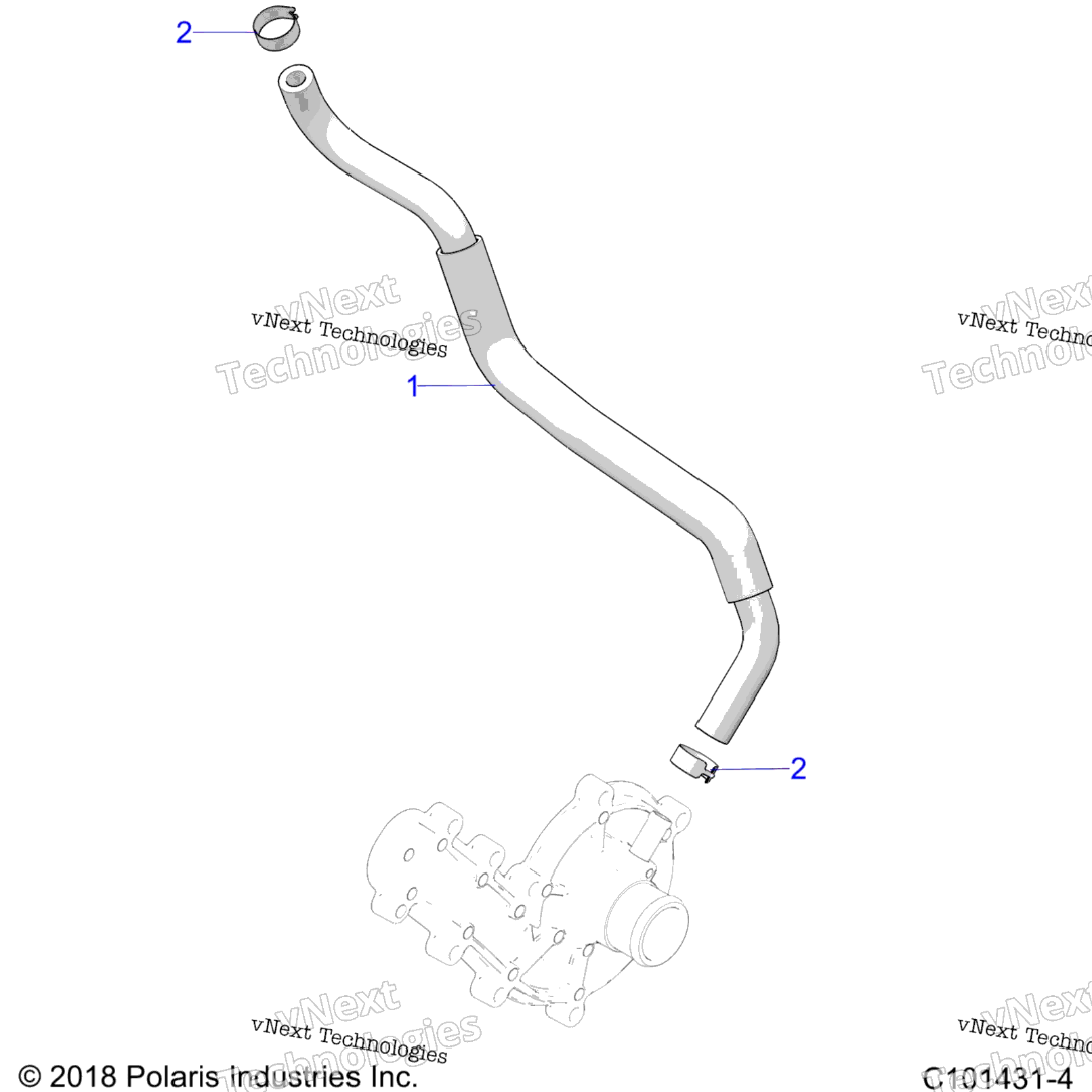 Engine, Cooling Bypass A23sge95fnS95cnS95fn