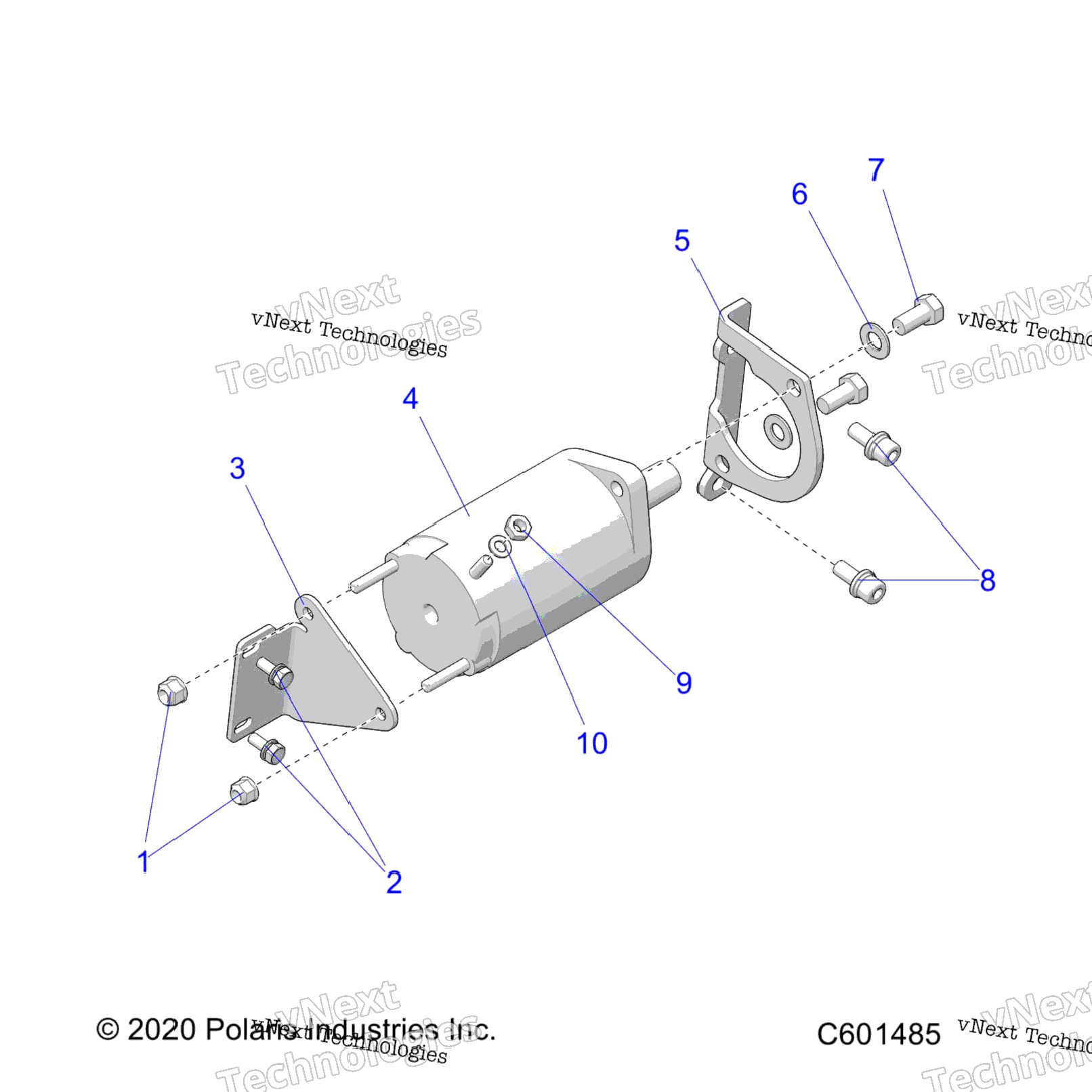 Engine, Starter Motor