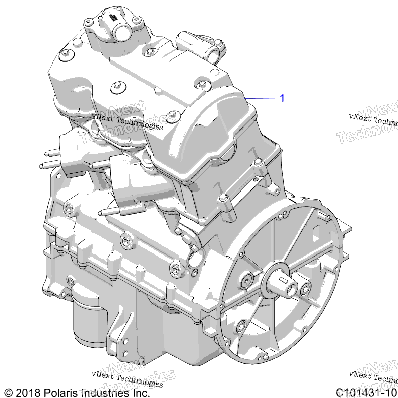 Engine, Long Block A23sge95fnS95cnS95fn