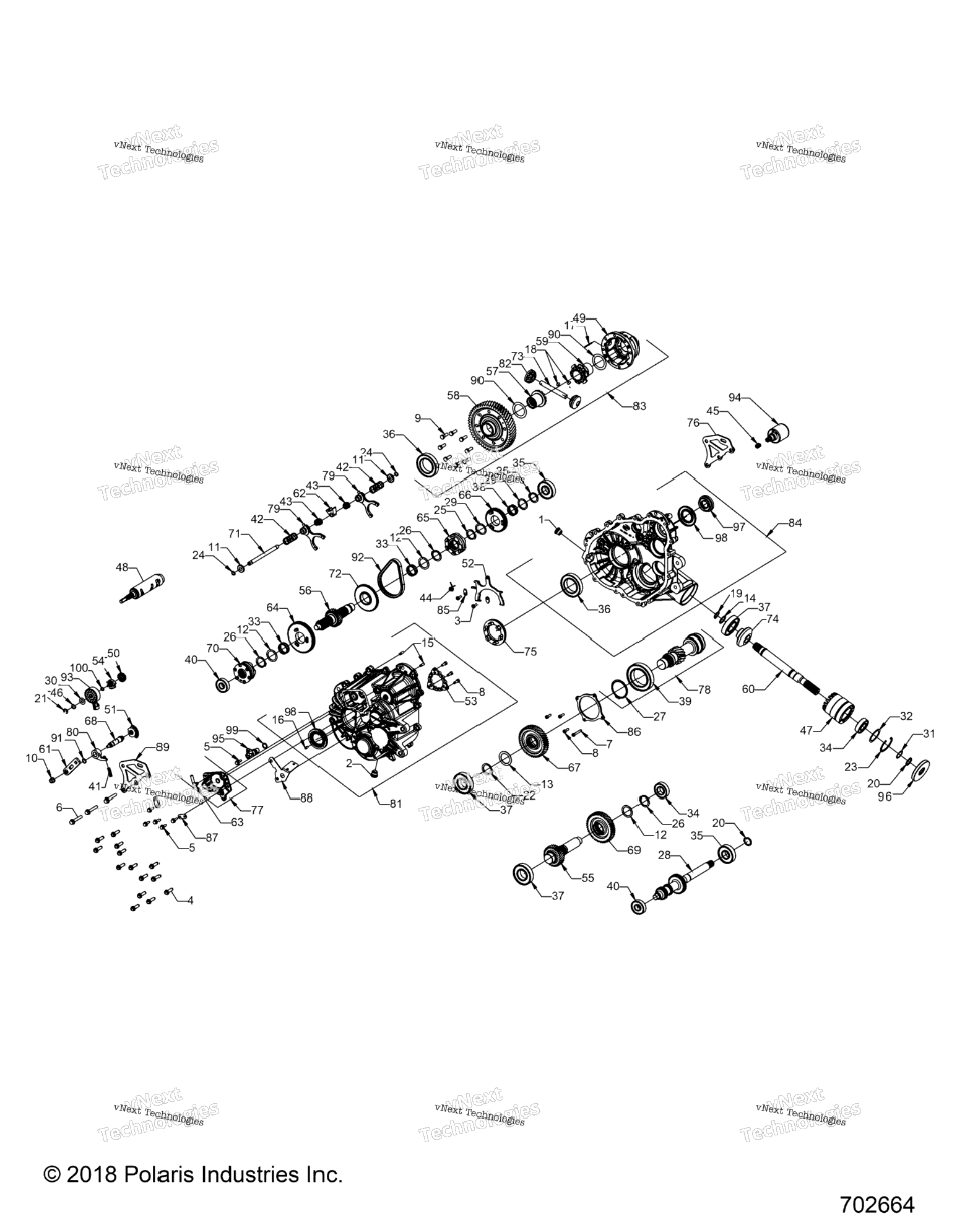 Drive Train, Main Gearcase