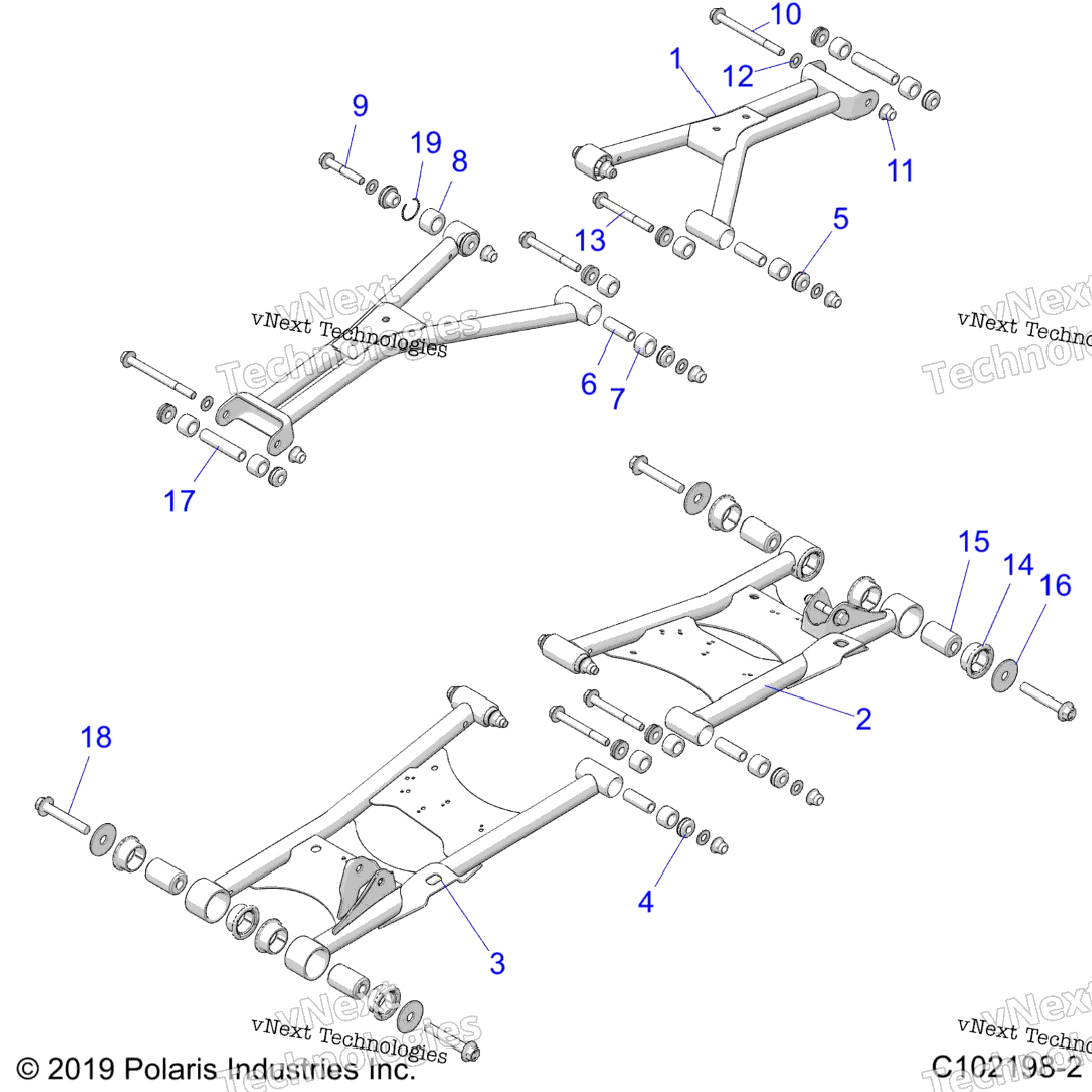 Suspension, Rear A23sge95fnS95cnS95fn