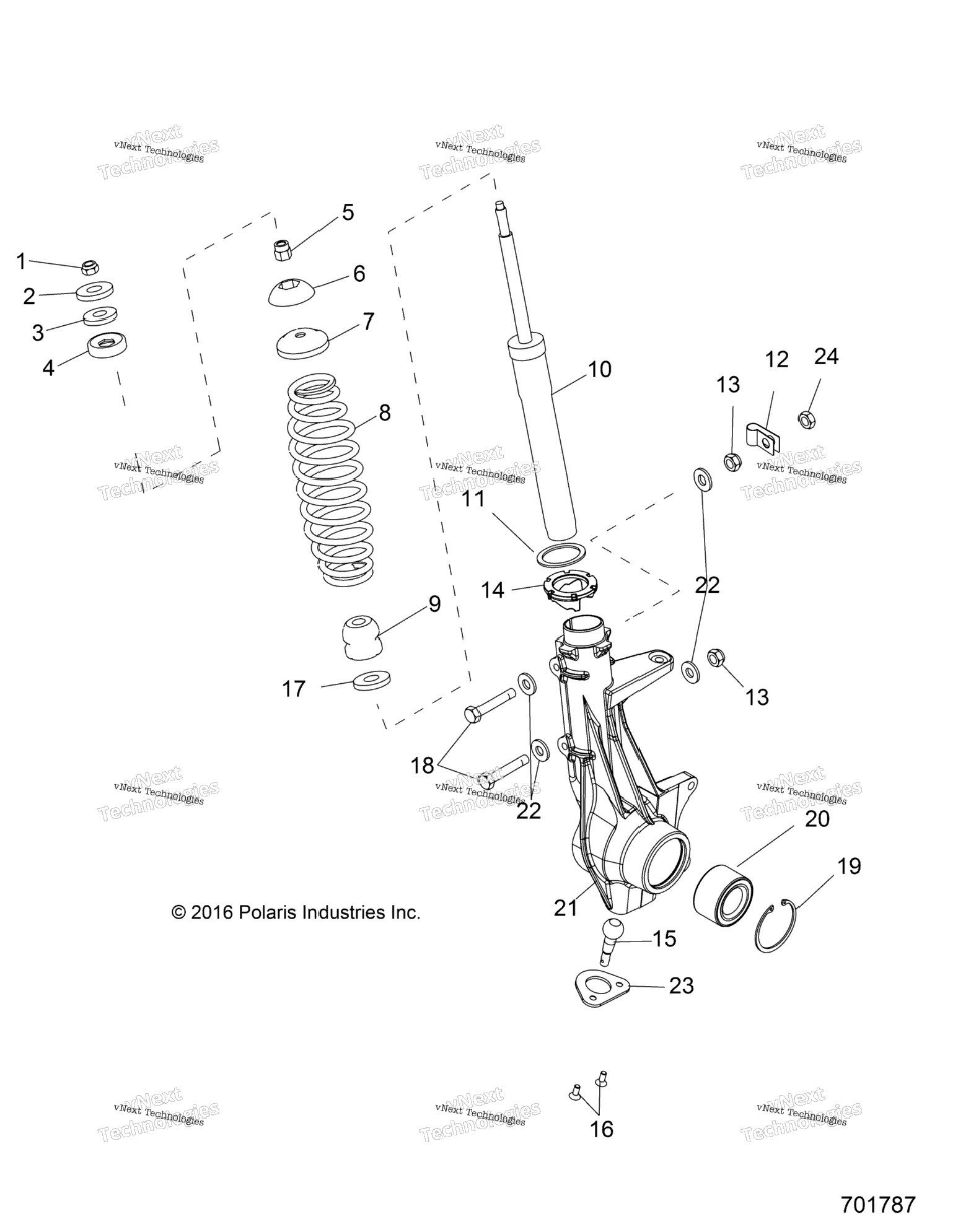 Suspension, Front Strut