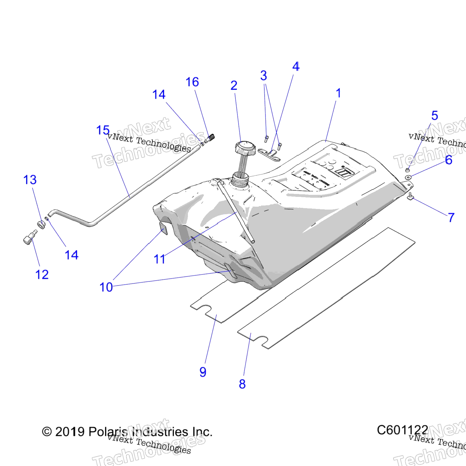 Fuel System, Fuel Tank Asm