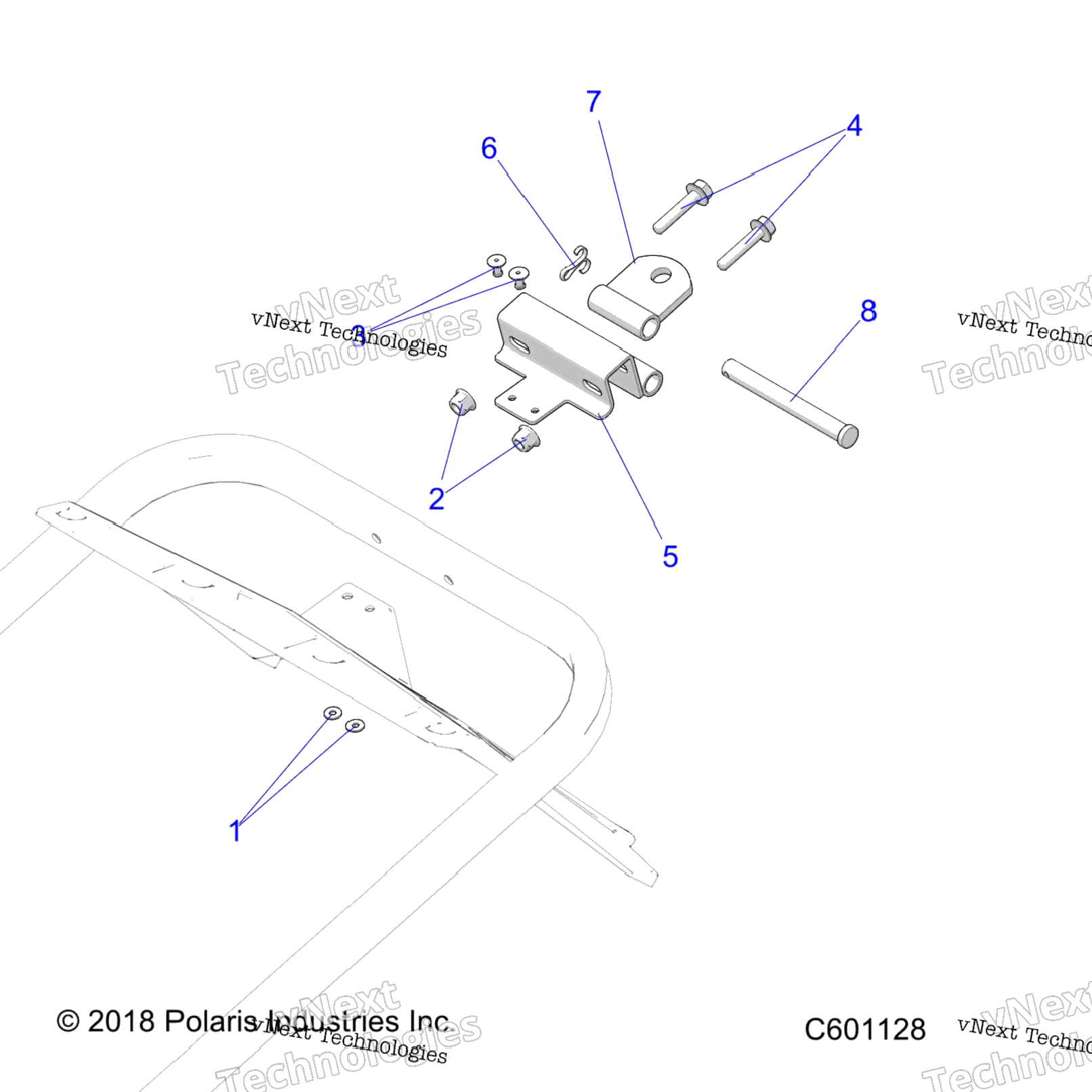 Chassis, Hitch Asm