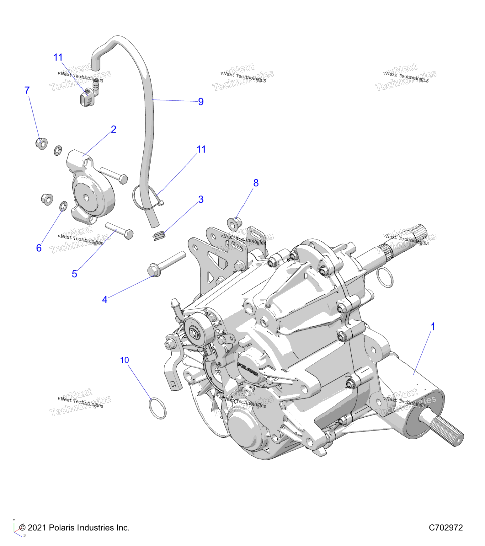 Drive Train, Main Gearcase Mounting