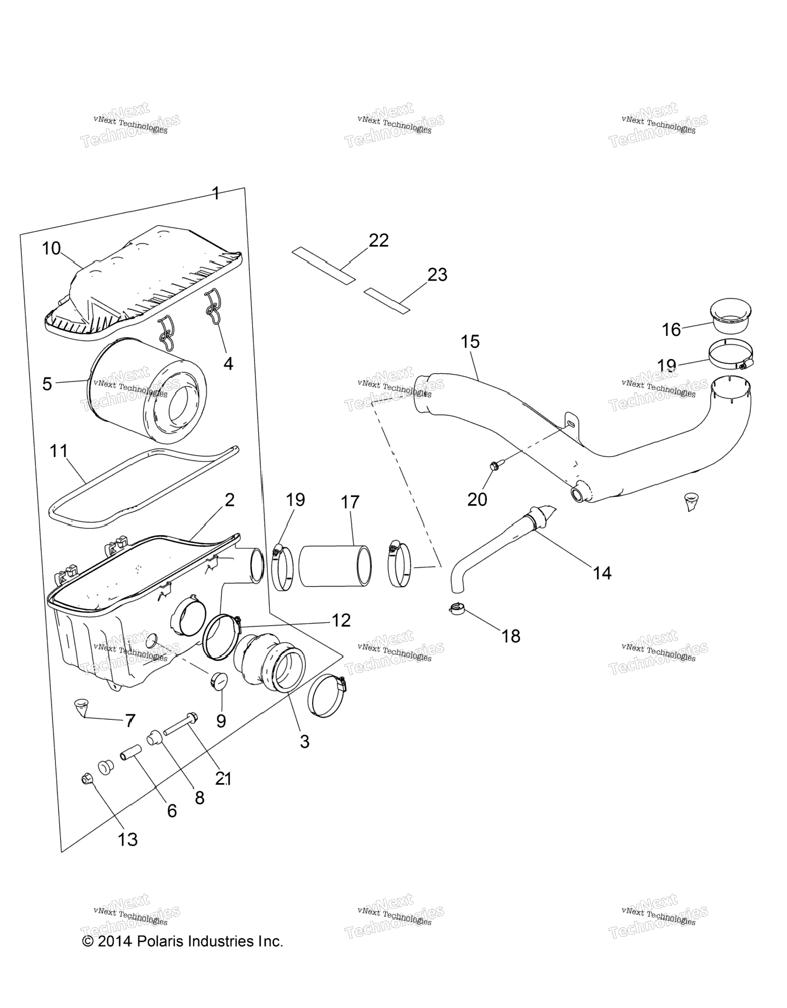 Engine, Air Intake System