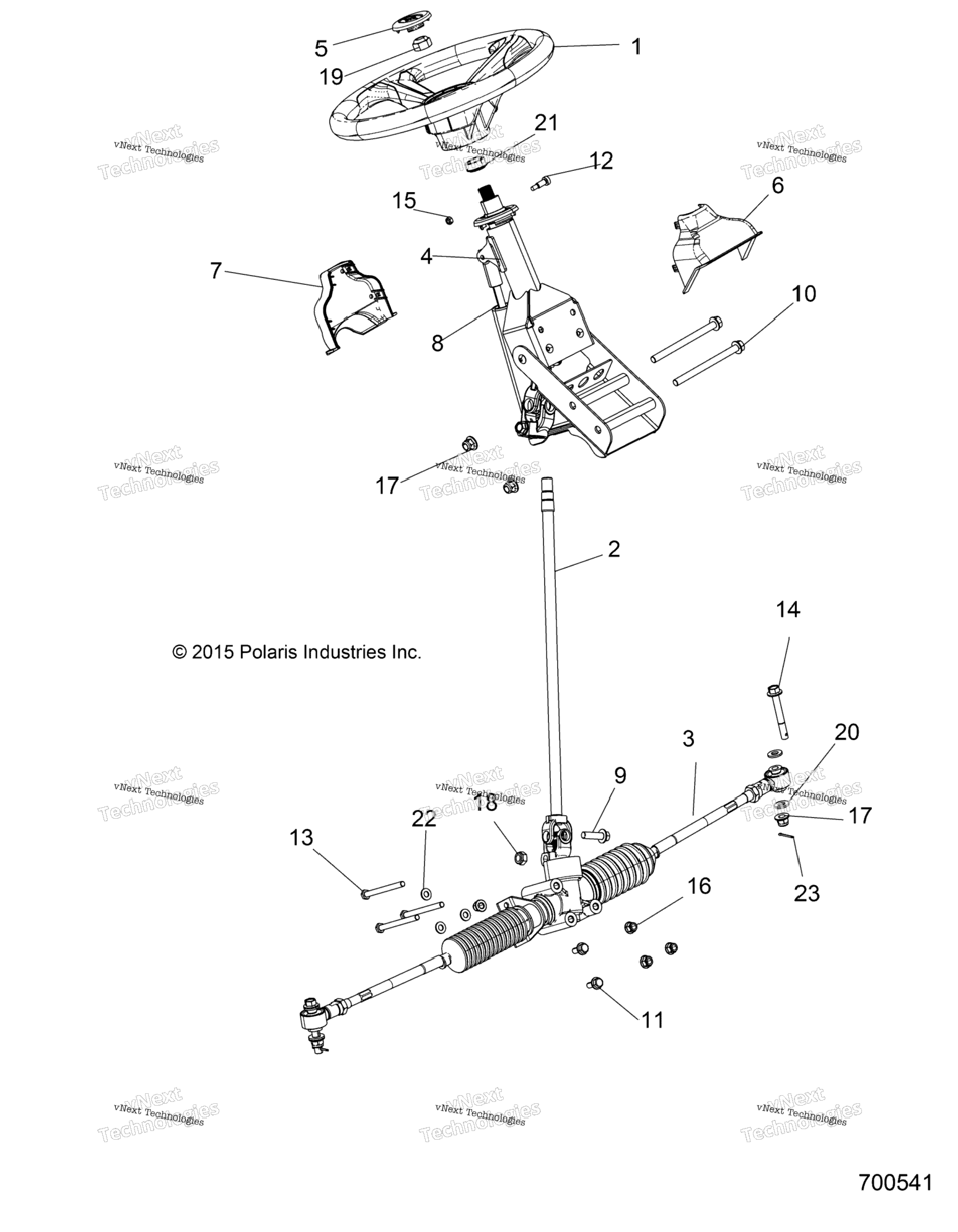 Steering, Steering Asm