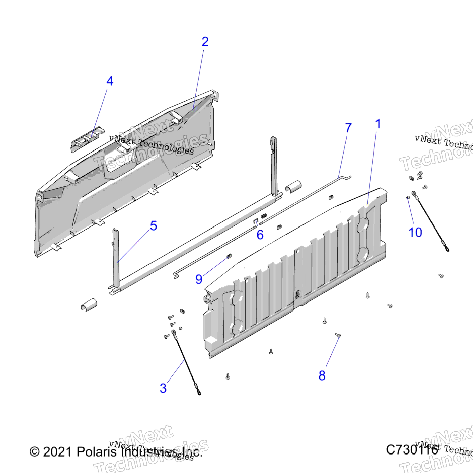 Body, Tailgate Asm. R22maa57b1Eb5B9