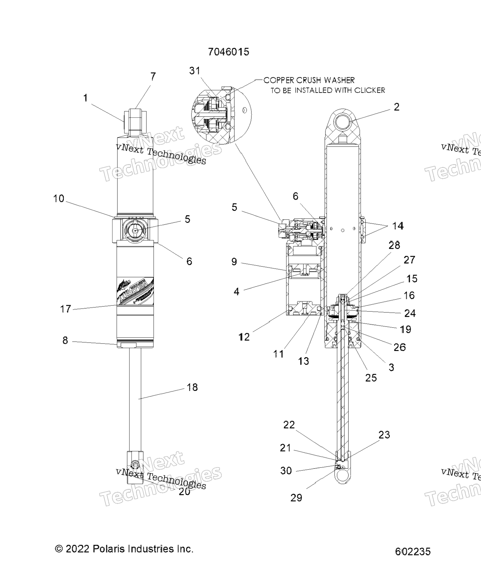 Suspension, Shock, Rear Track