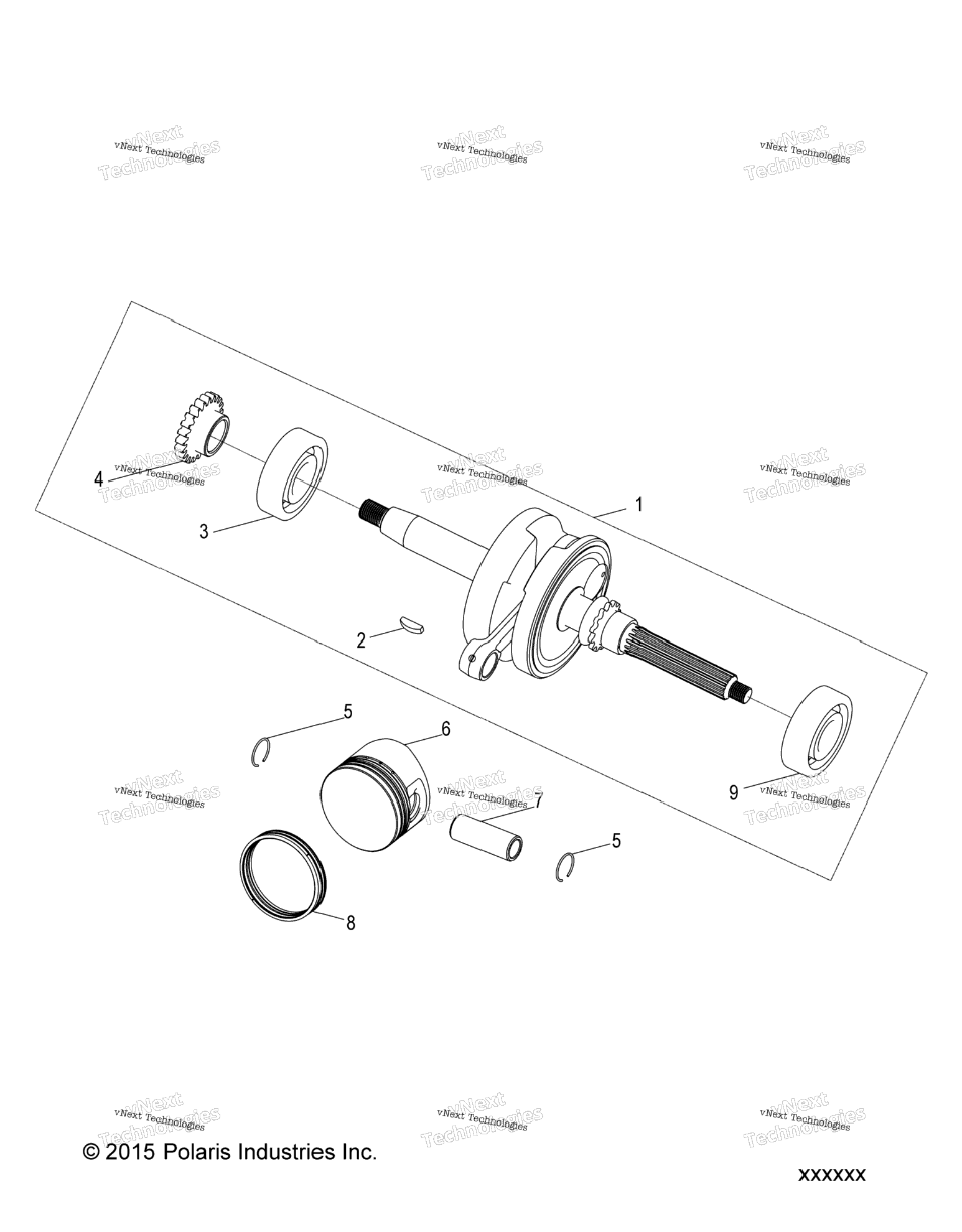 Engine, Crankshaft & Piston