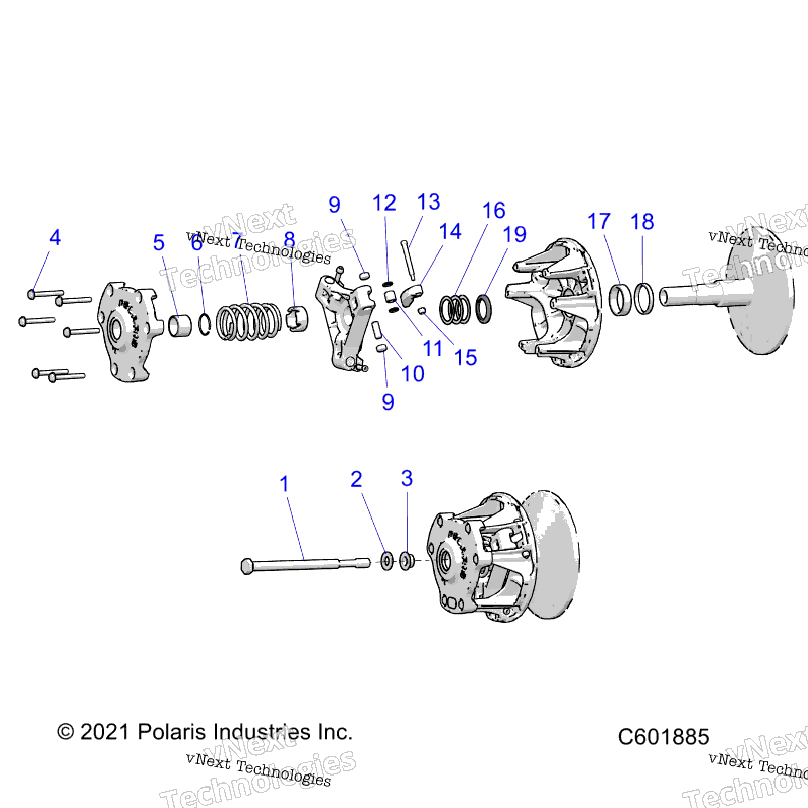 Drive Train, Clutch, Primary