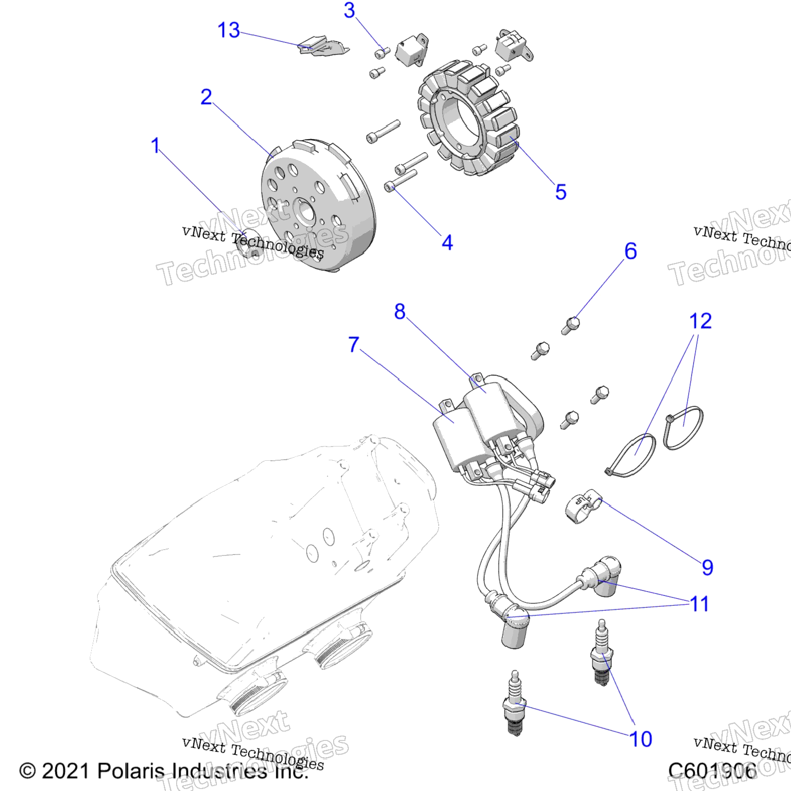 Electrical, Ignition System All Options