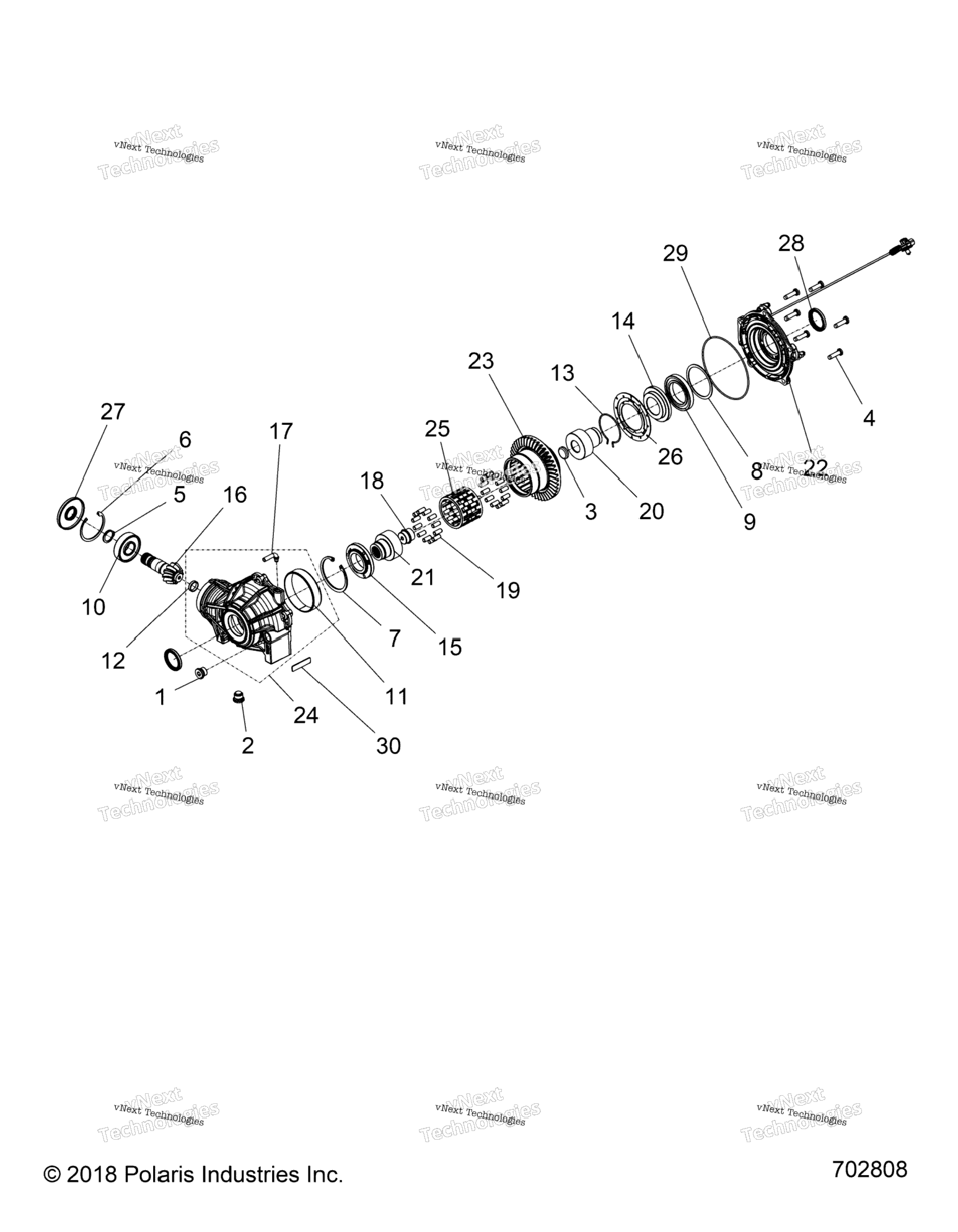 Drive Train, Front Gearcase Internals R22maa57b1Eb5B9