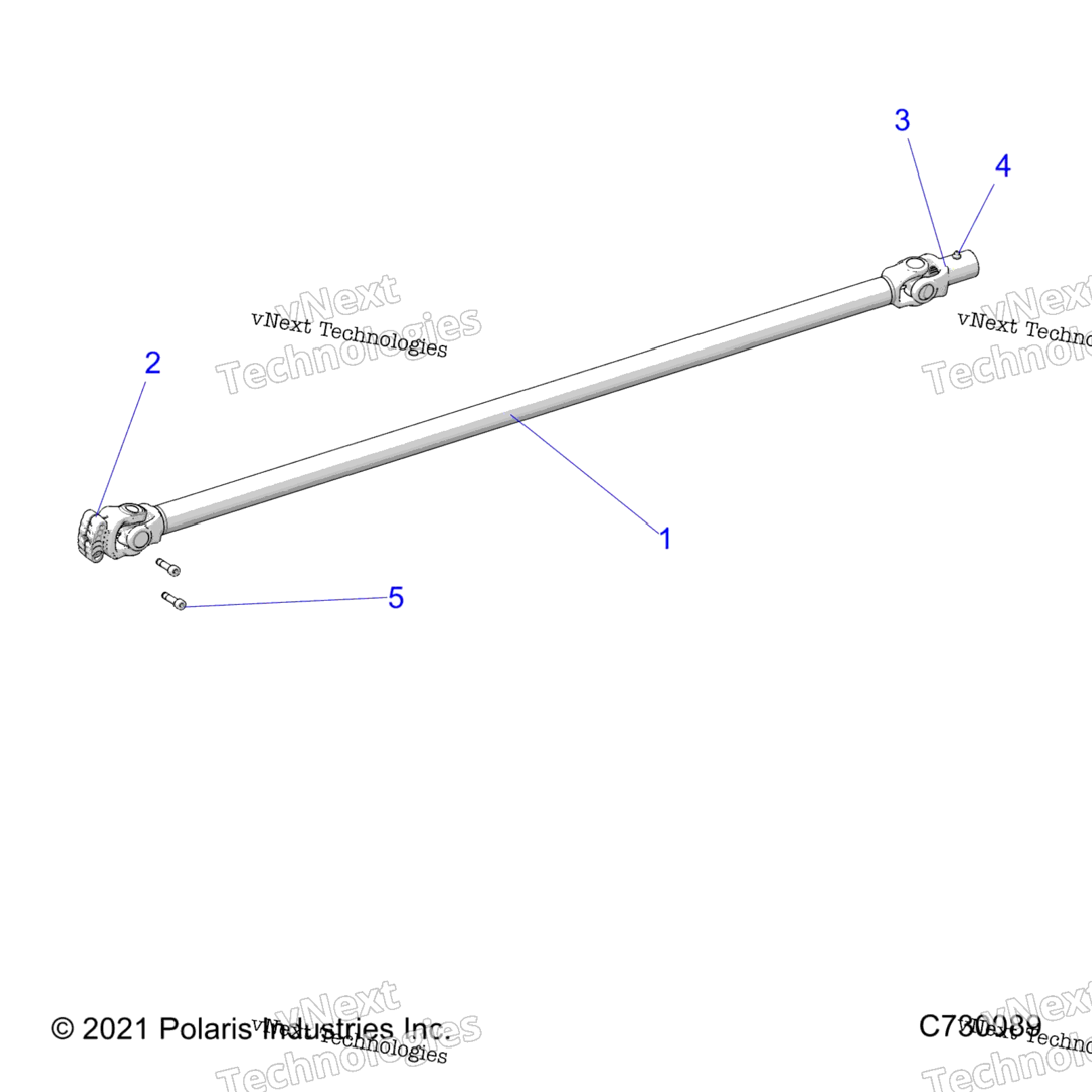 Drive Train, Front Prop Shaft R22maa57b1Eb5B9