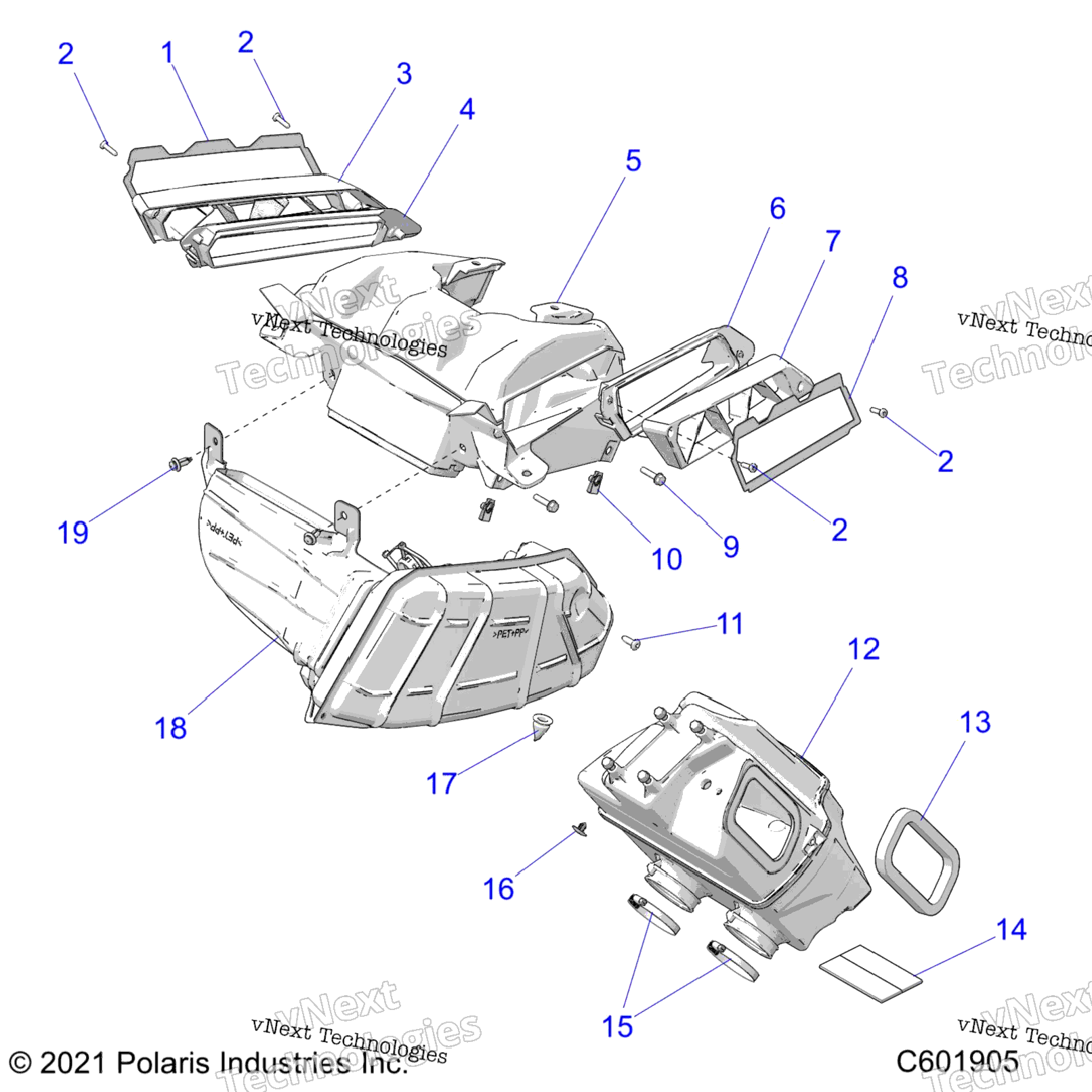 Engine, Air Intake System All Options