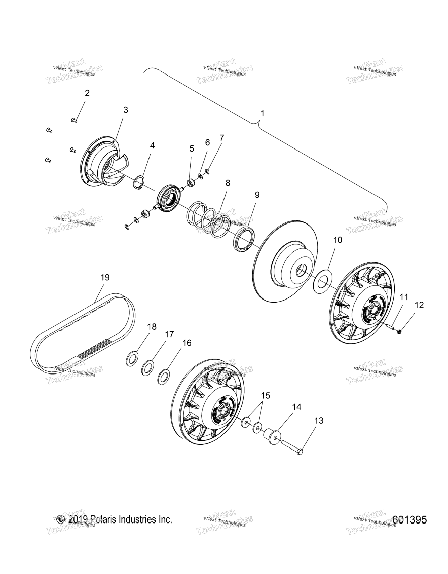 Drive Train, Clutch, Secondary S23mdx6dsa6Dea