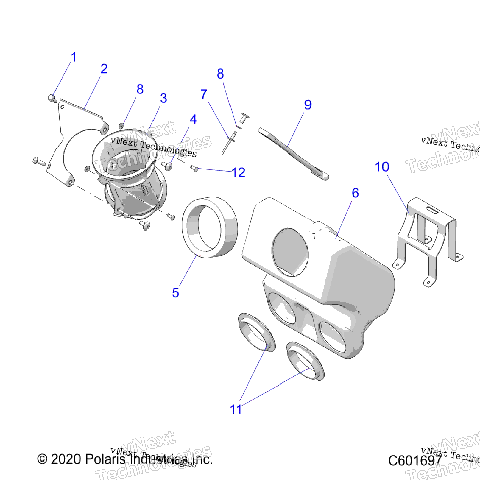 Engine, Air Intake System S23mdx6dsa6Dea