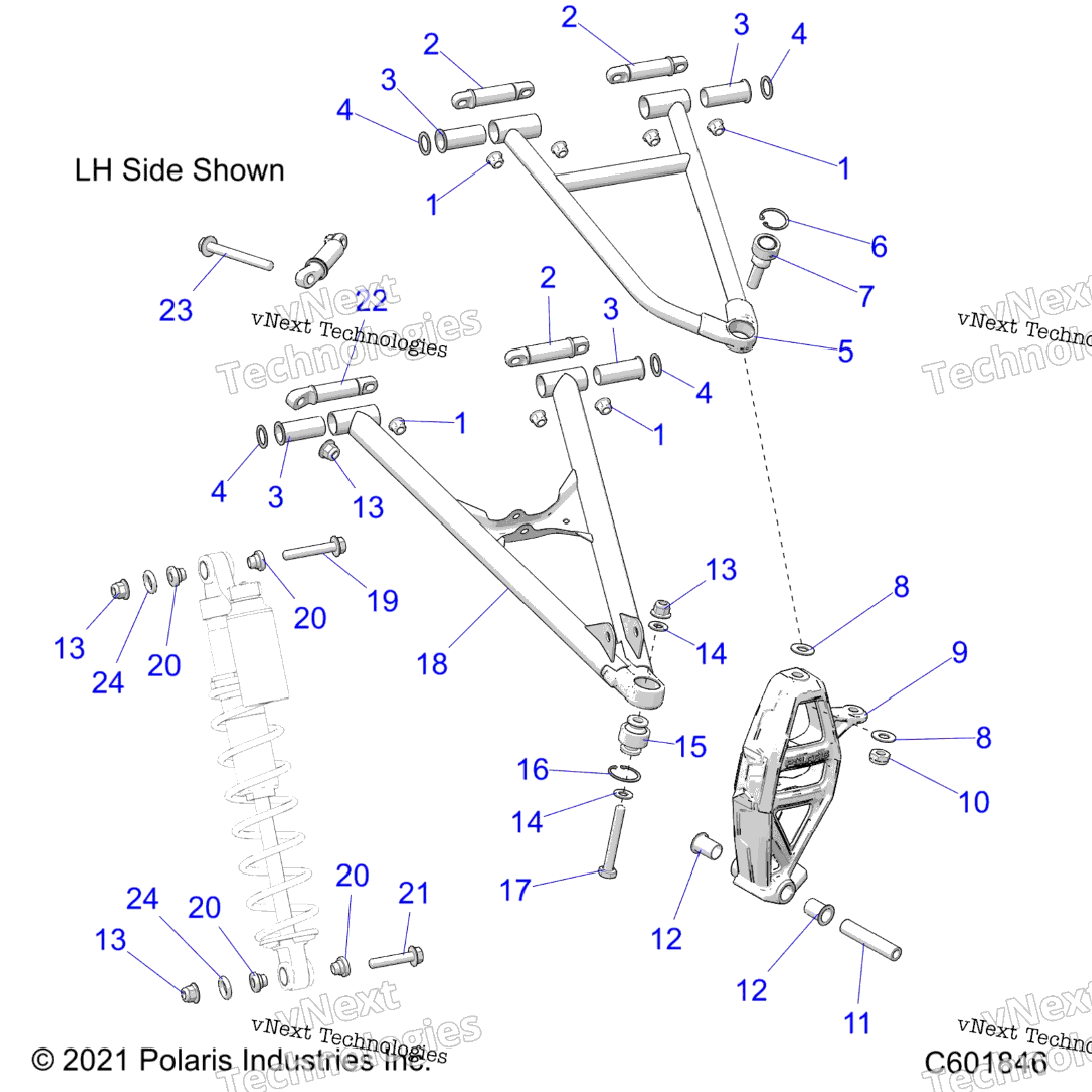 Suspension, Control Arms & Spindle