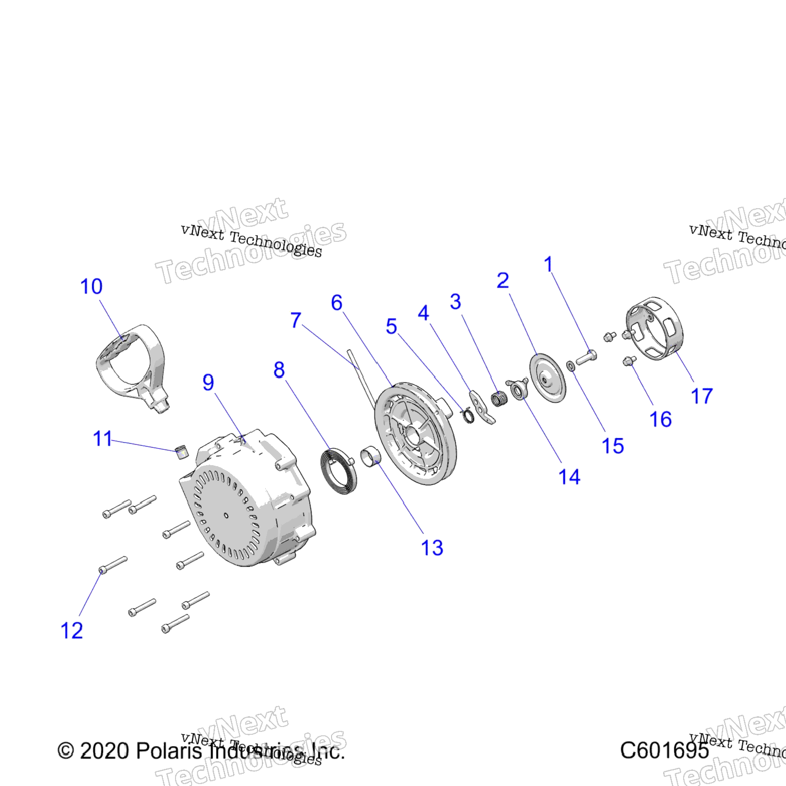 Engine, Recoil Starter S23mdx6dsa6Dea