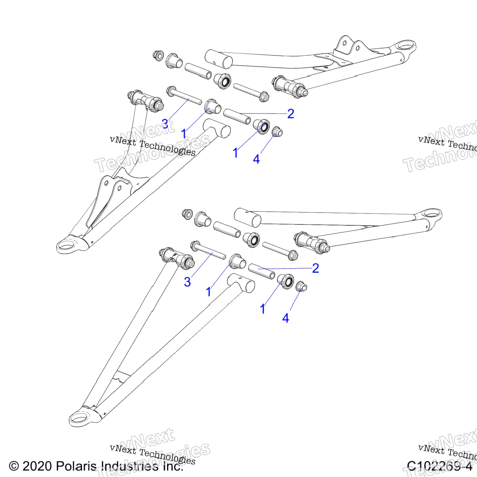 Suspension, Front Aarm, Mounting