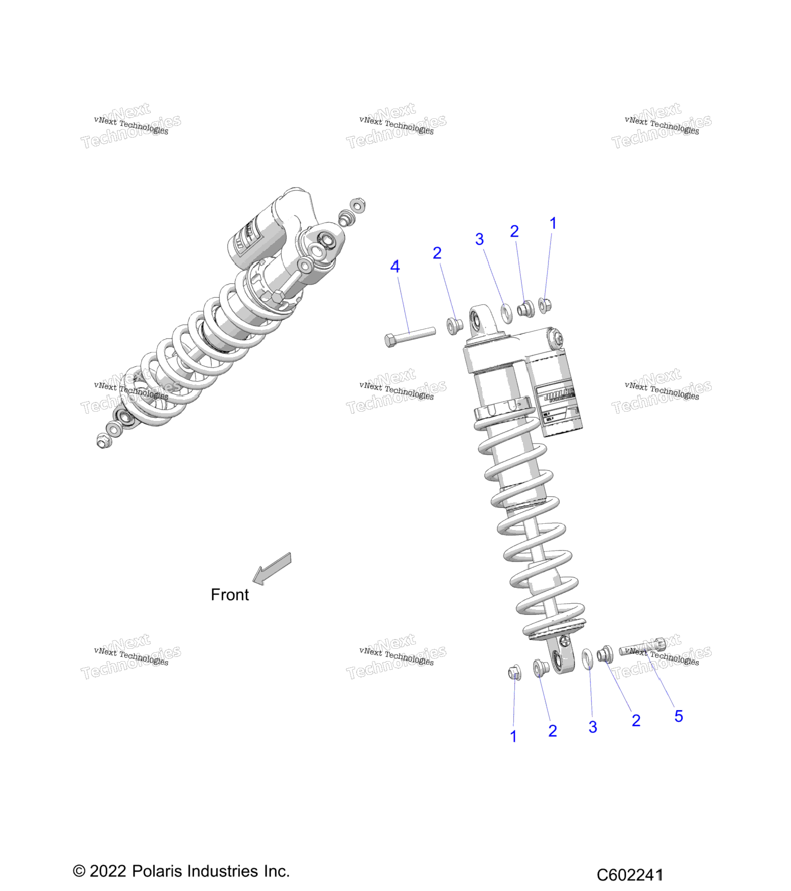 Suspension, Shock Mounting S23mdx6dsa6Dea (C602241)